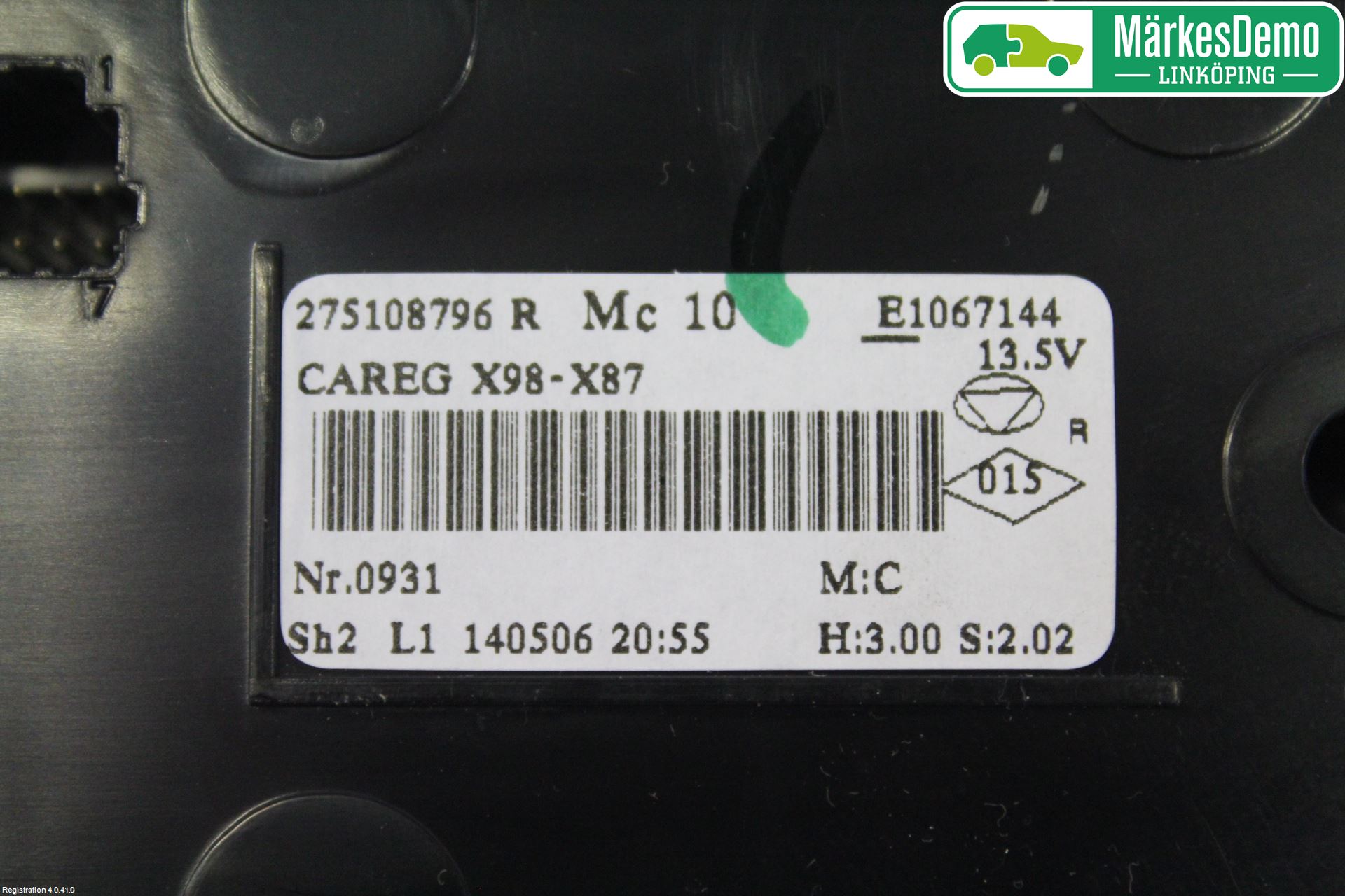 Renault CAPTUR 13-19 Varme Ac Betjening-Display