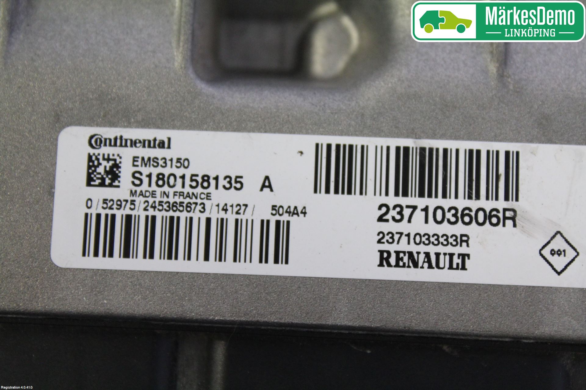 Renault CAPTUR 13-19 Styreenhet Innsprøytning