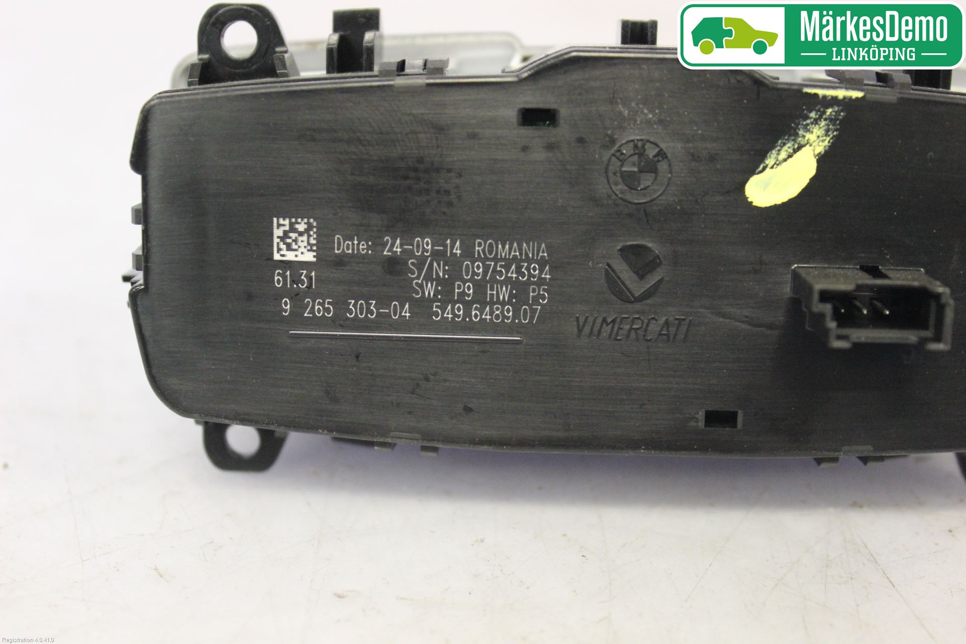 BMW 1 F20/F21 11-19 Bryter Hovedlys