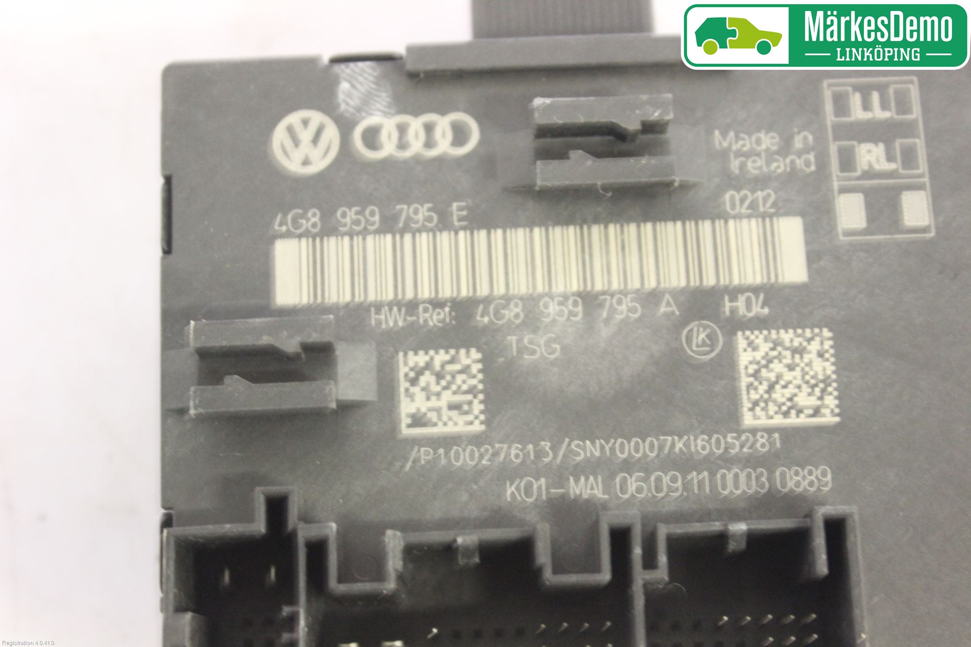 Audi A6/S6 4G 11-18 Styreenhet Dør