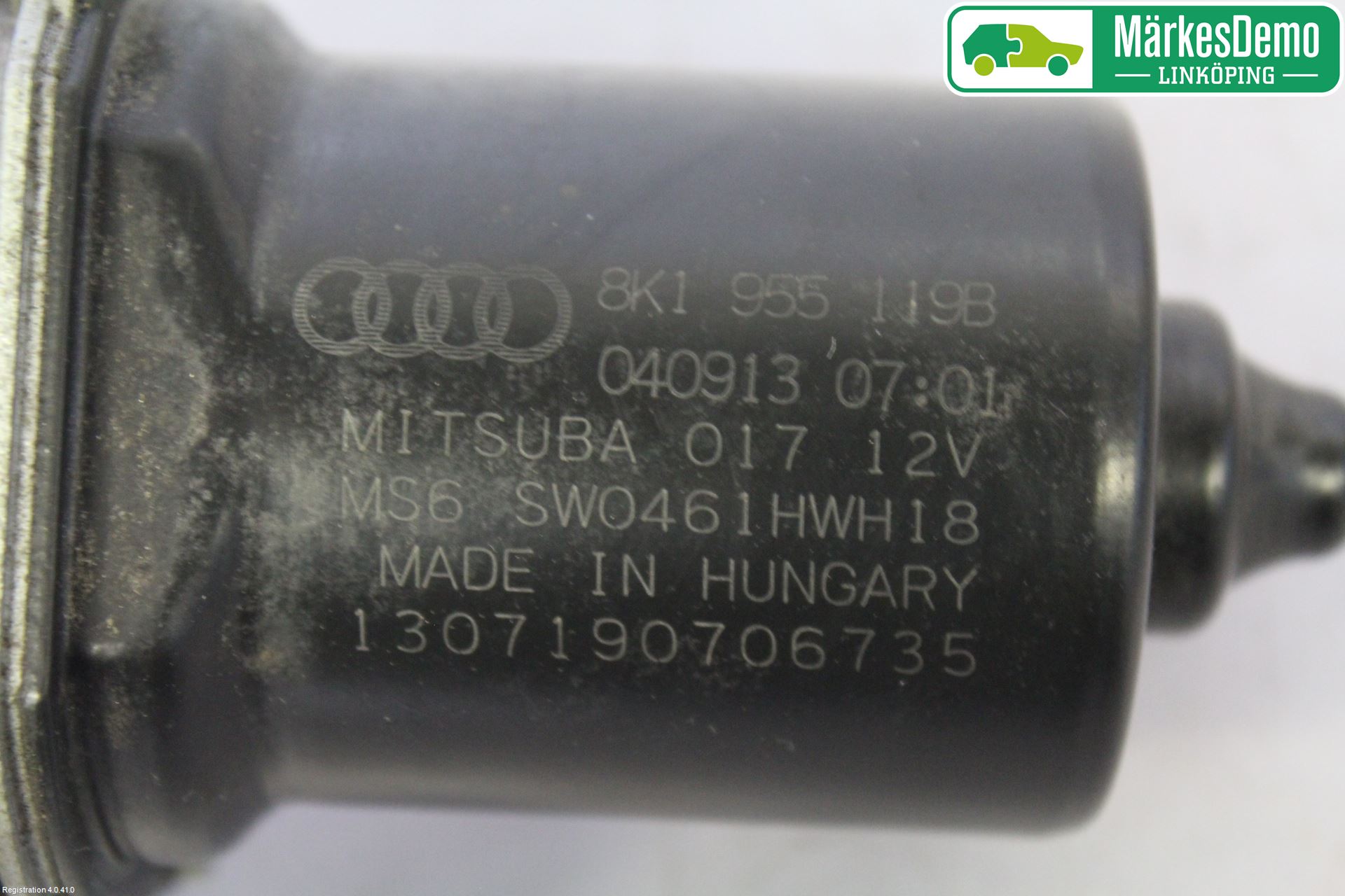 Audi A4 12-15 Viskermotor Frontrute
