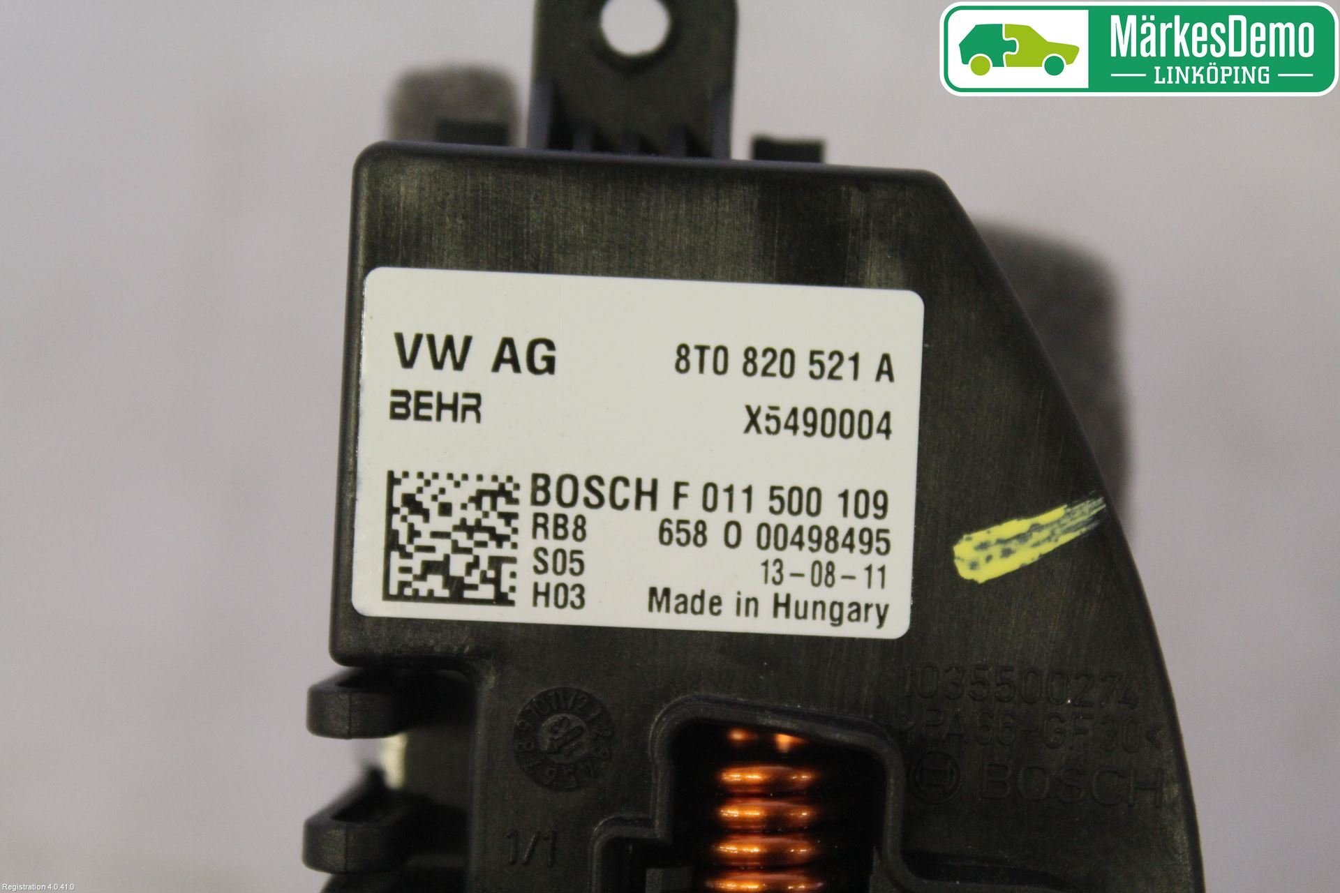 Audi A4 12-15 Varmeapparat Viftemotstand