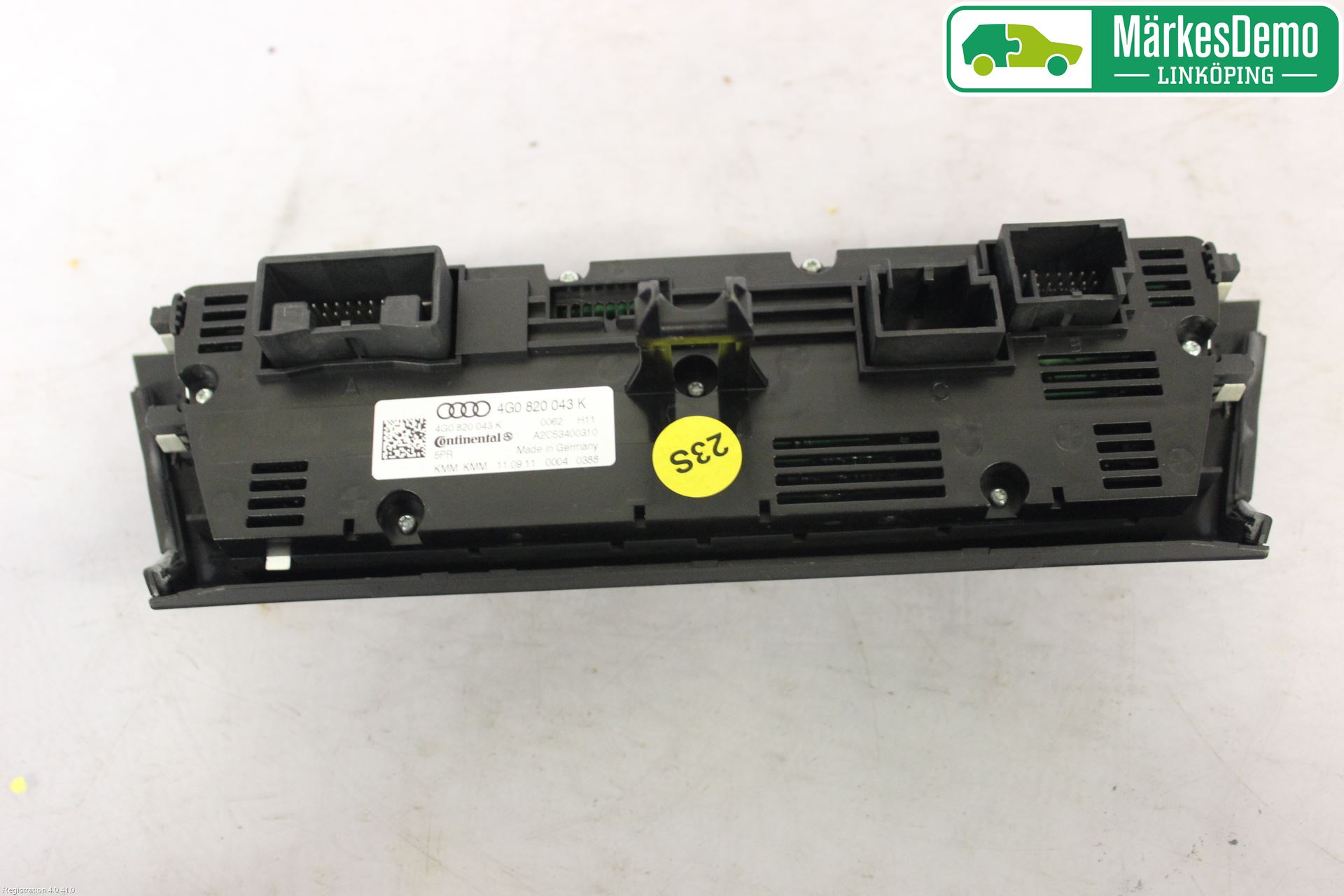 Audi A6/S6 4G 11-18 Varme Ac Betjening-Display