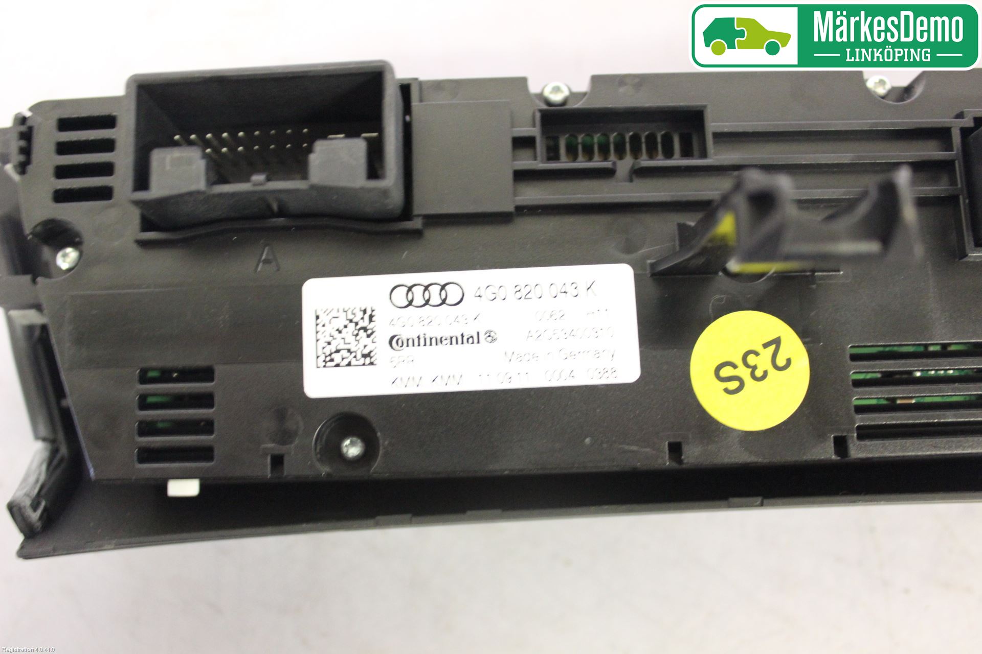 Audi A6/S6 4G 11-18 Varme Ac Betjening-Display