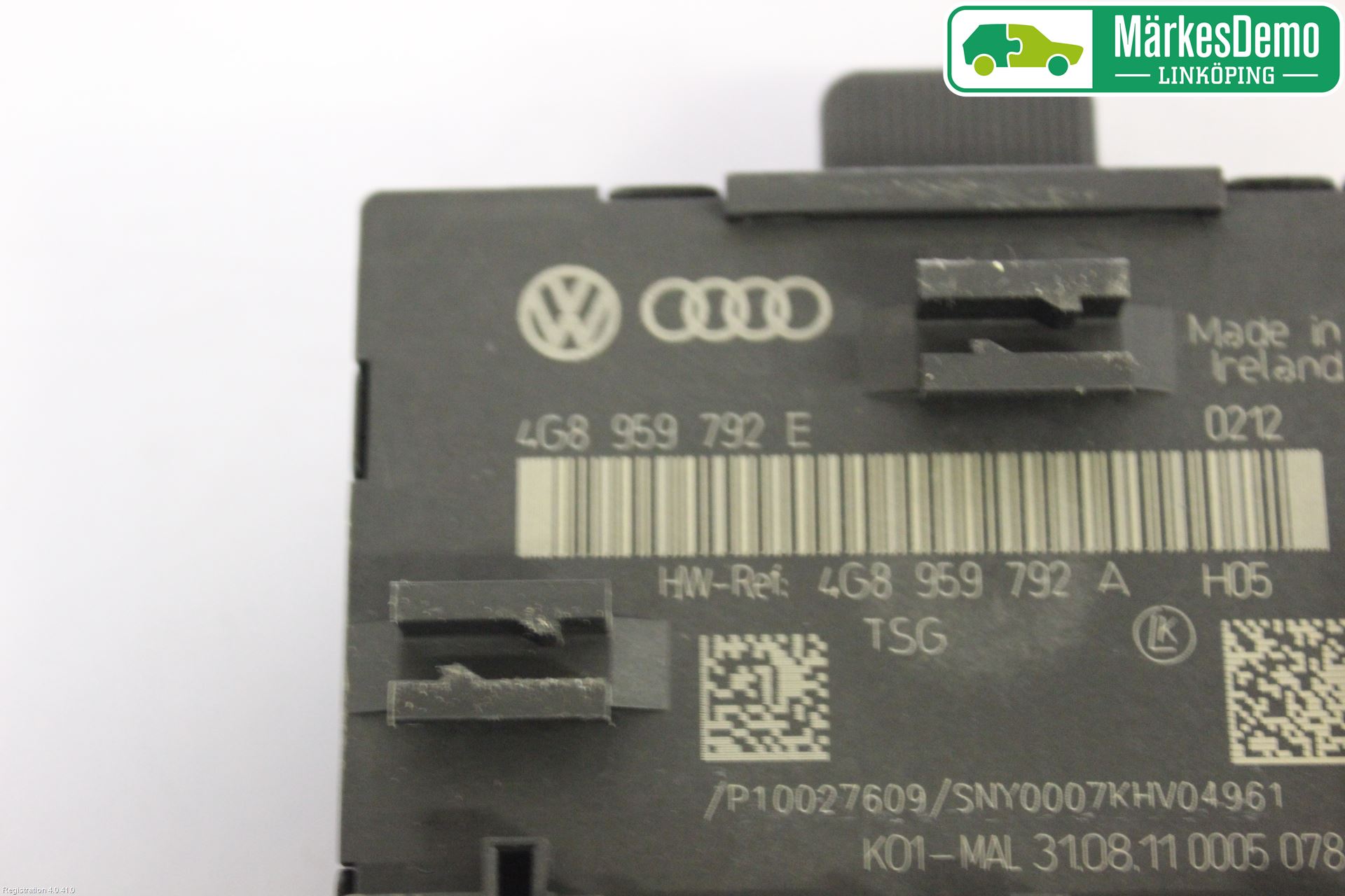 Audi A6/S6 4G 11-18 Styreenhet Dør