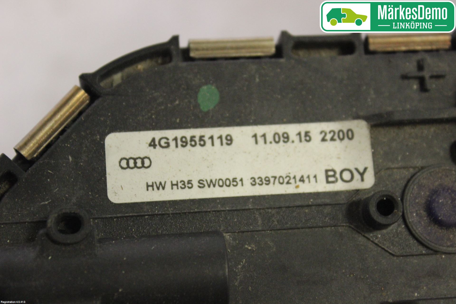 Audi A6/S6 4G 11-18 Viskermotor Frontrute