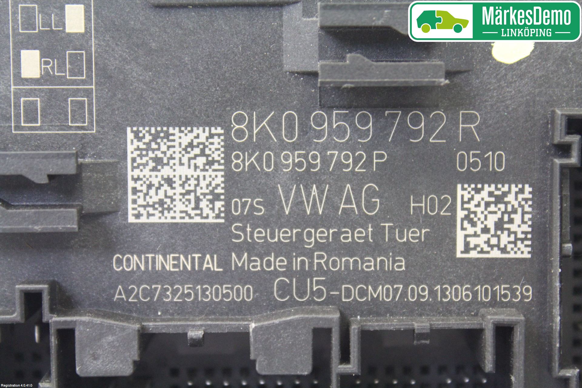 Audi A4 12-15 Styreenhet Dør