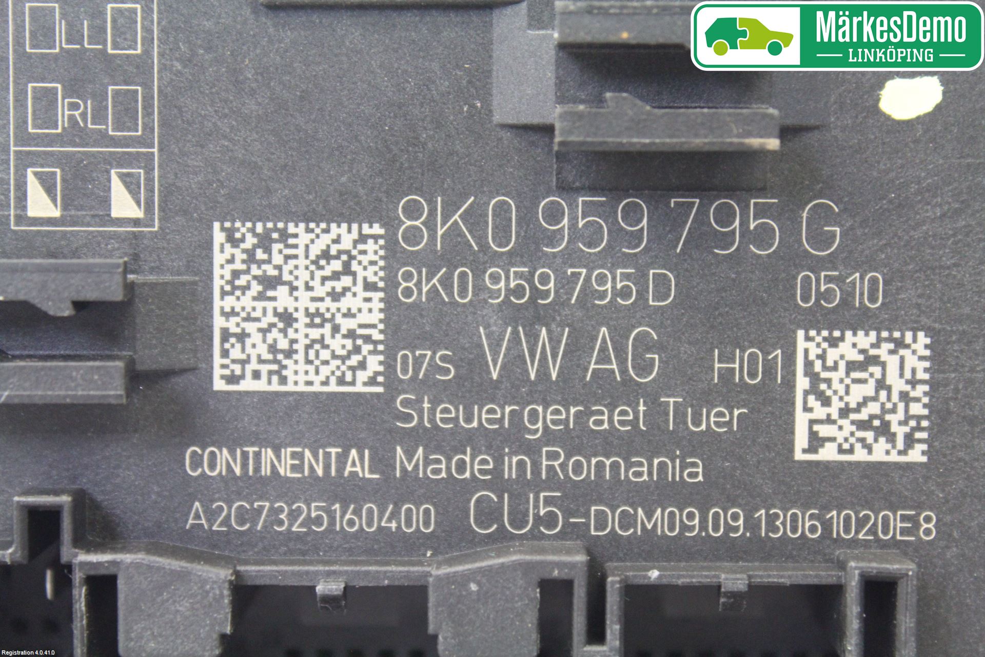 Audi A4 12-15 Styreenhet Dør