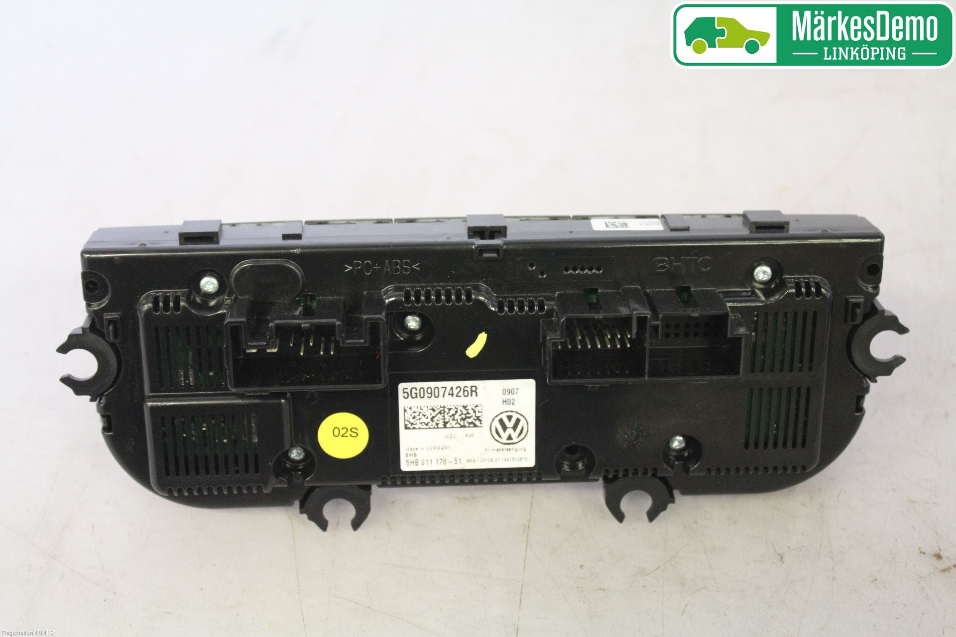 Volkswagen VW GOLF / E-GOLF VII 13-20 Varme Ac Betjening-Display