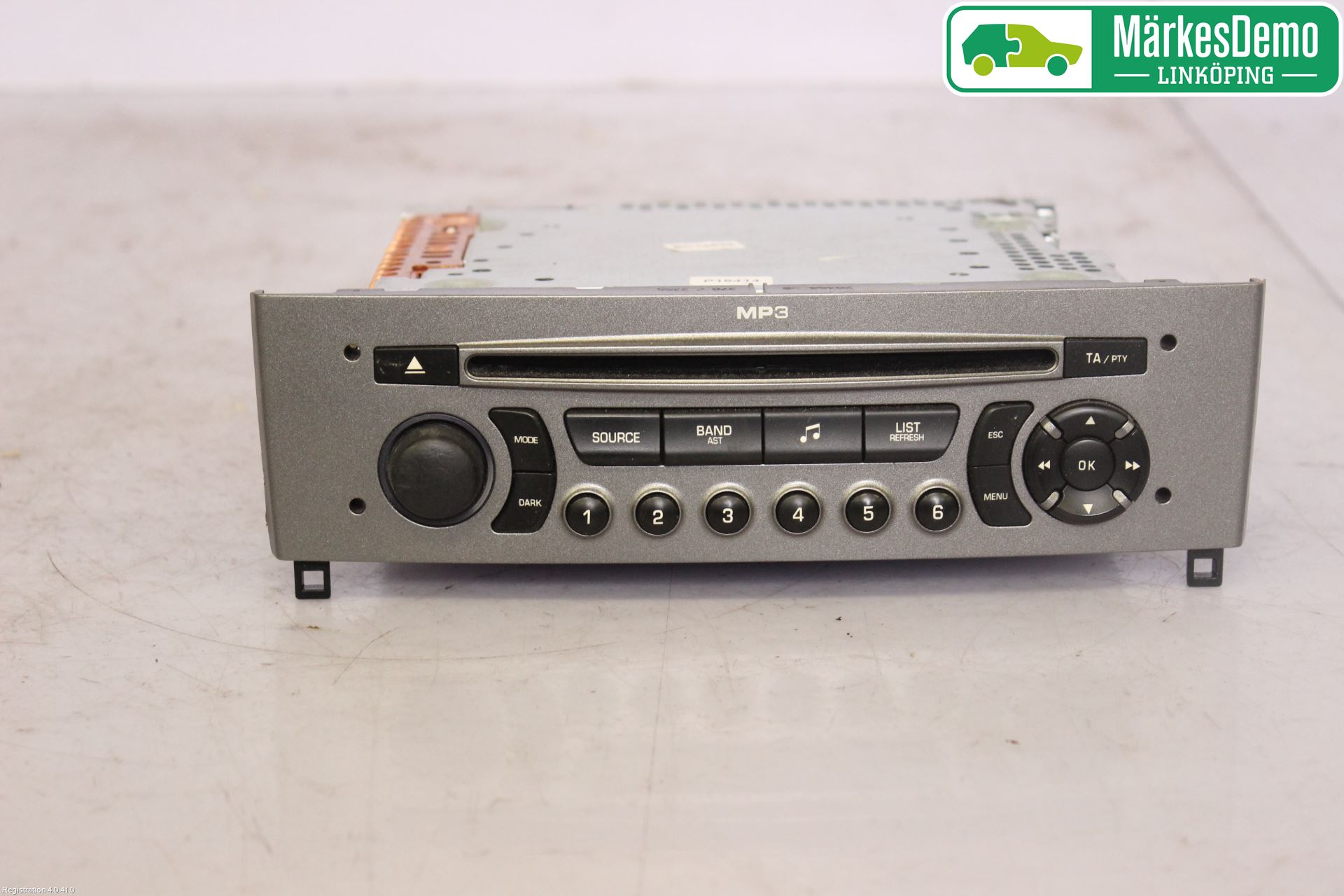 Peugeot 308 08-13 Stereo Radio Med Cd