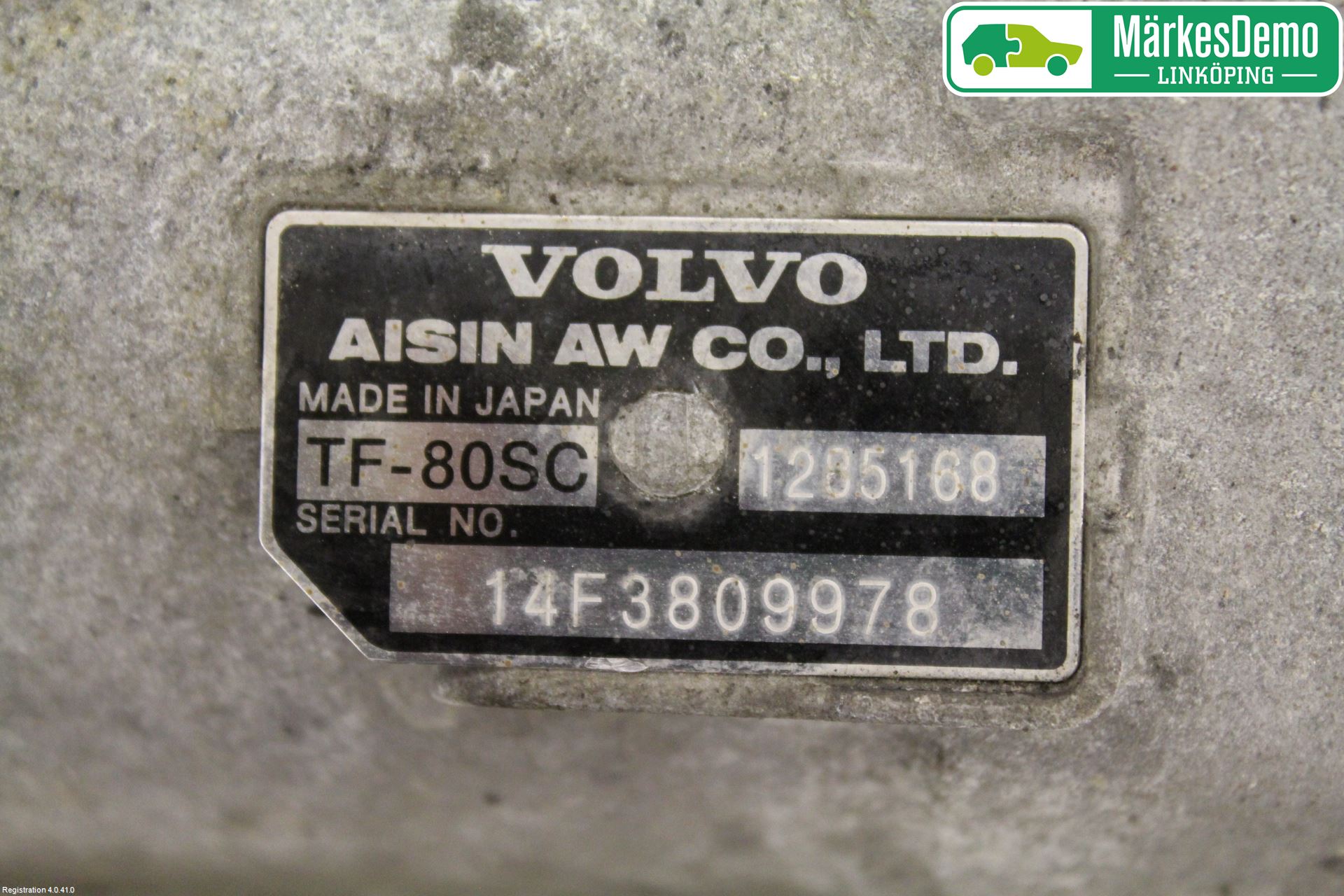 Volvo V70 14-16 Gearkasse Automat