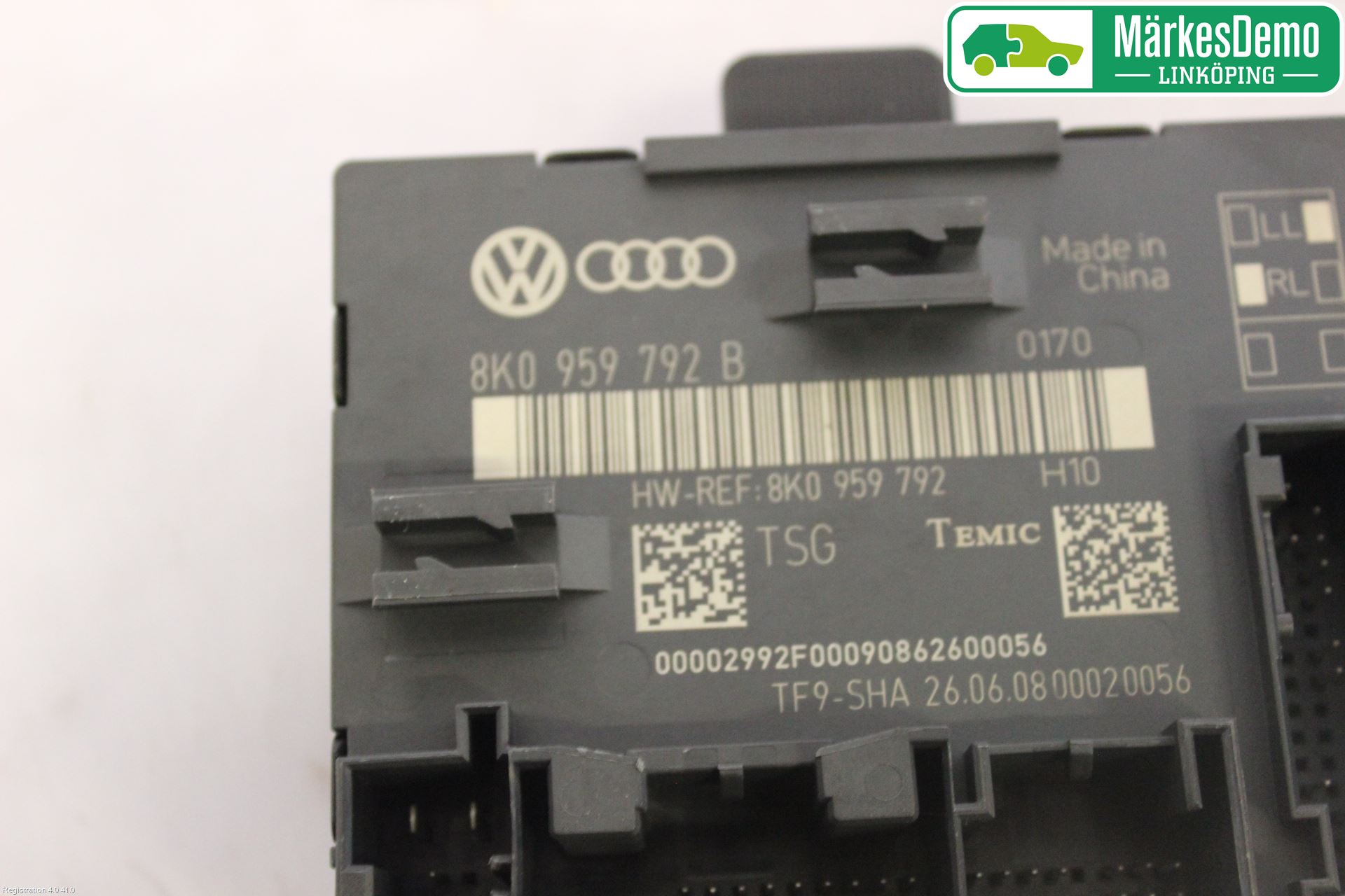 Audi A4/S4 08-11 Styreenhet Dør