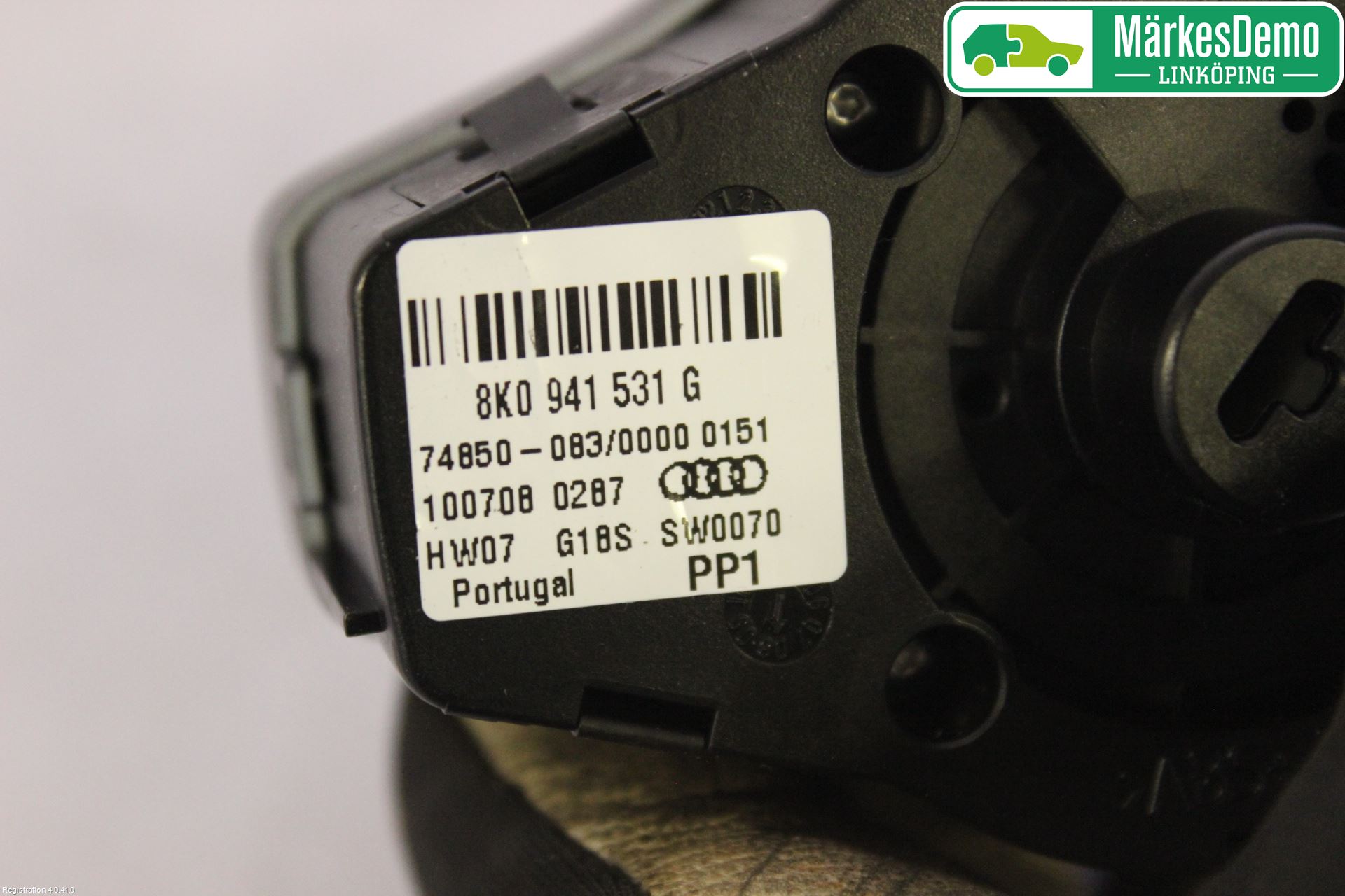 Audi A4/S4 08-11 Bryter Hovedlys