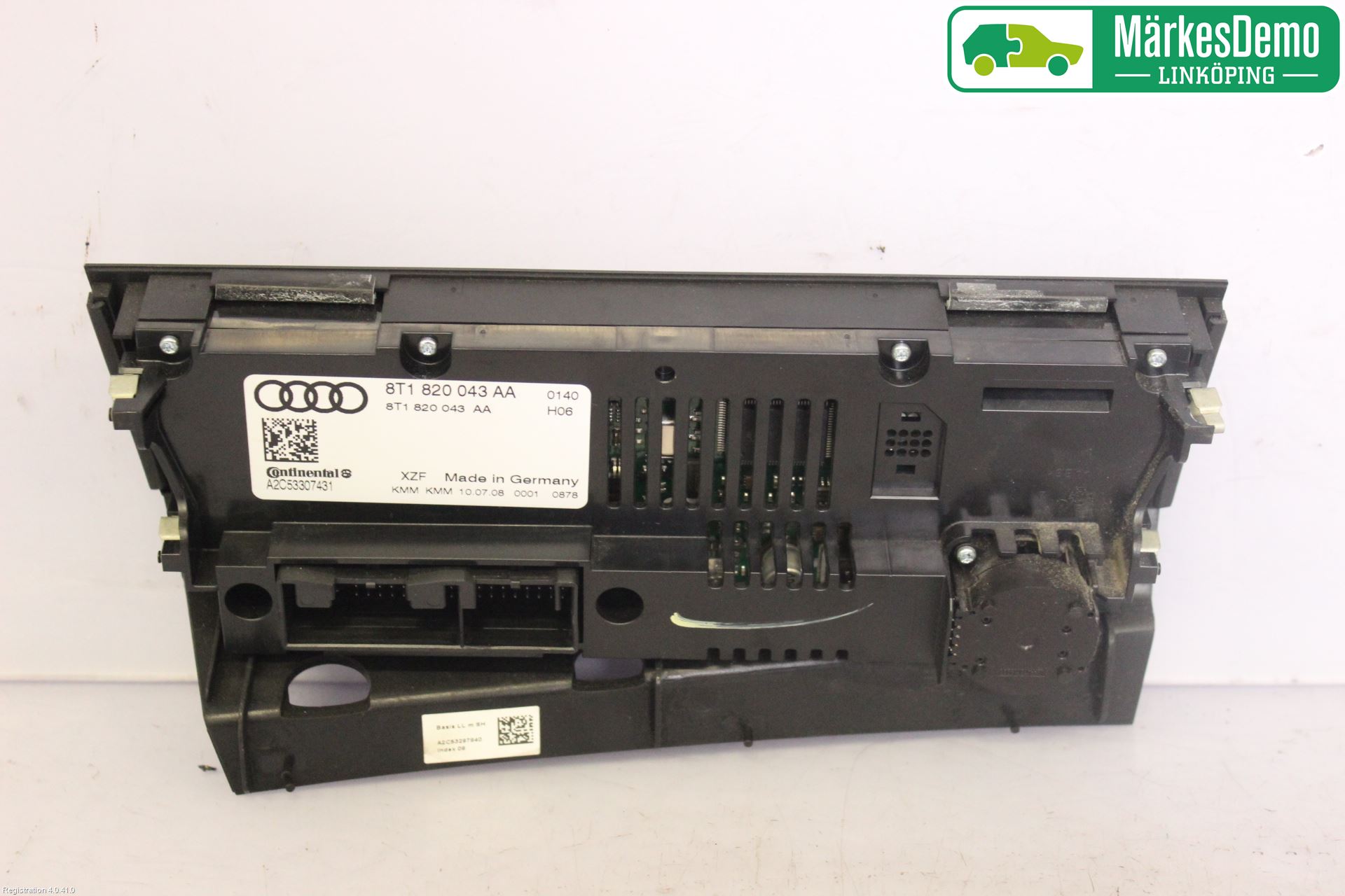 Audi A4/S4 08-11 Varme Ac Betjening-Display