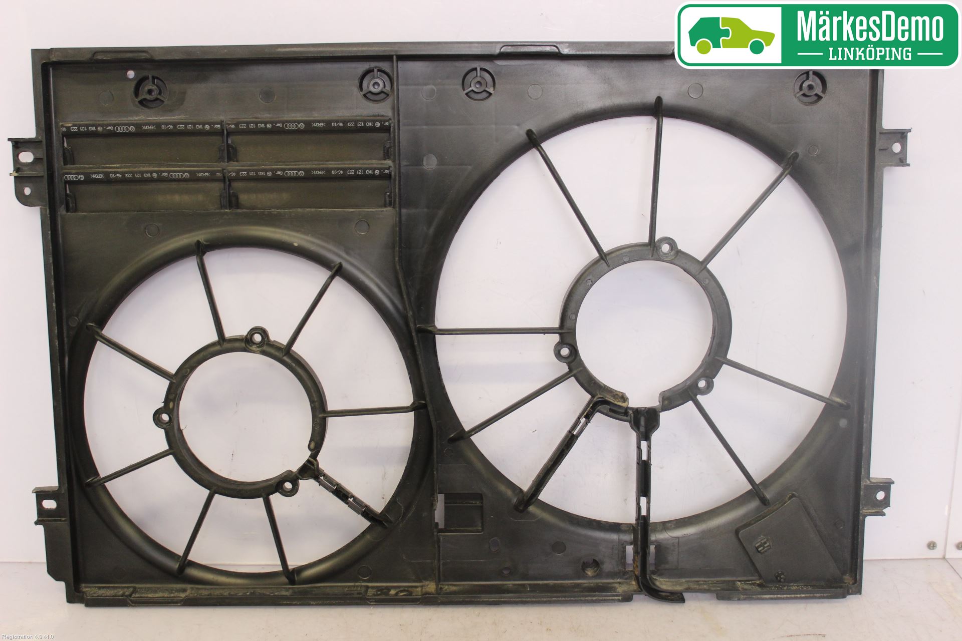 Volkswagen VW PASSAT 11-14 Kjølevifte-Radiator Hus-Kåpe