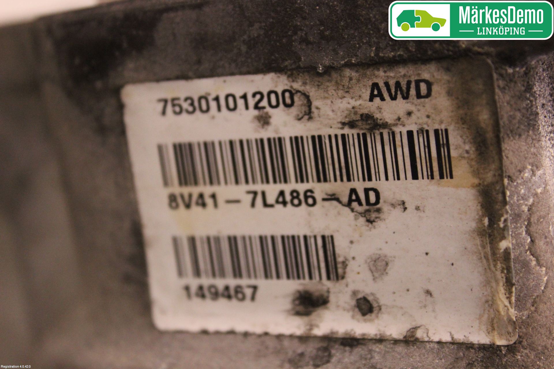 Ford KUGA 08-12 Gearkasse Fordelingskasse
