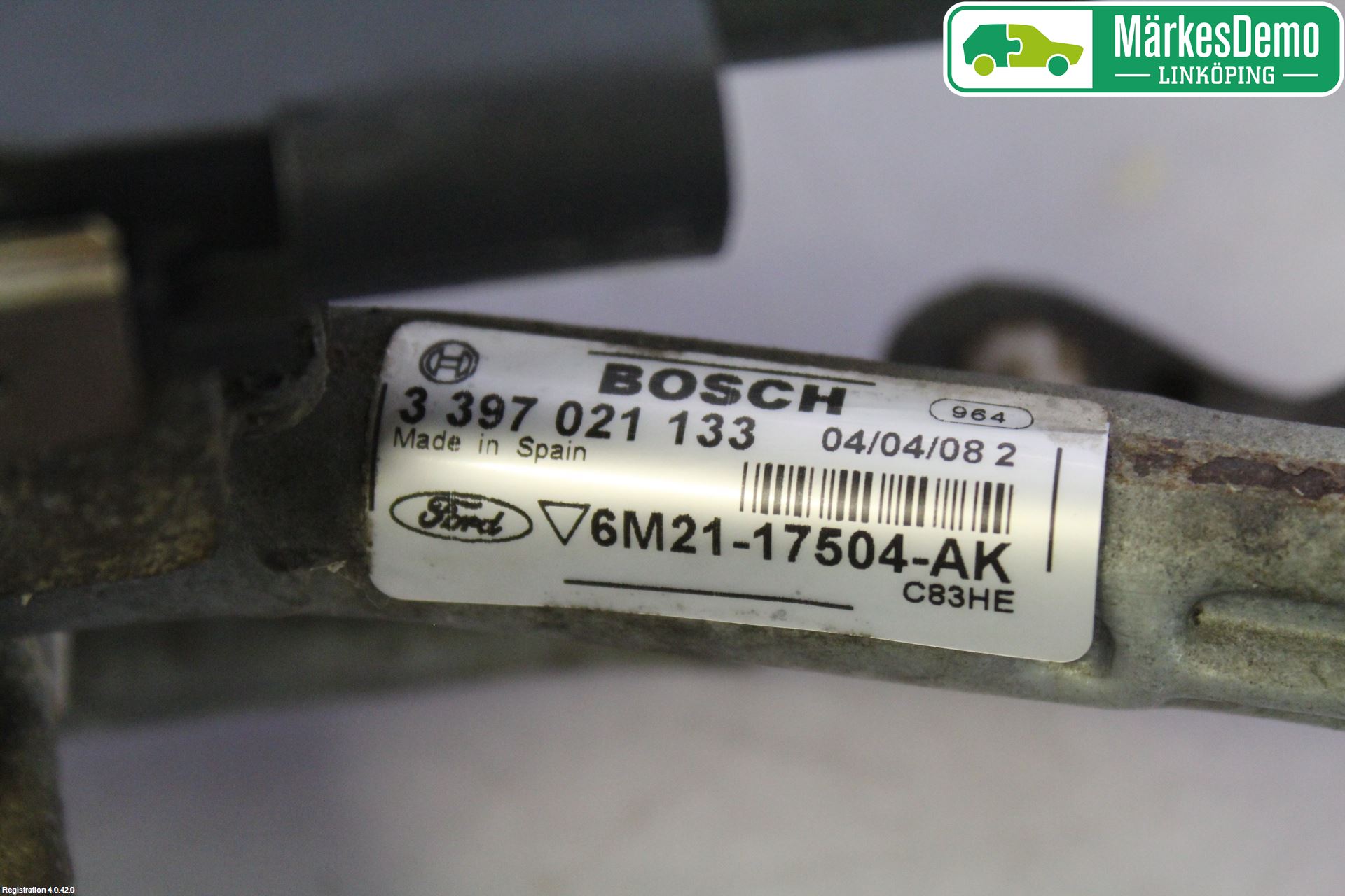 Ford S-MAX 06-15 Viskermotor Frontrute