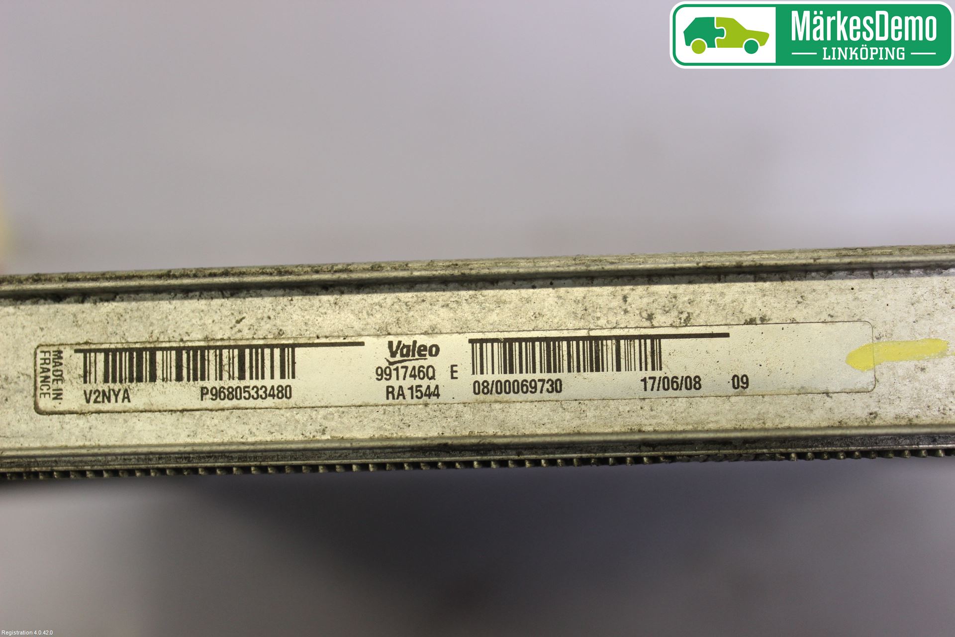 Peugeot 308 08-13 Radiator Manuell