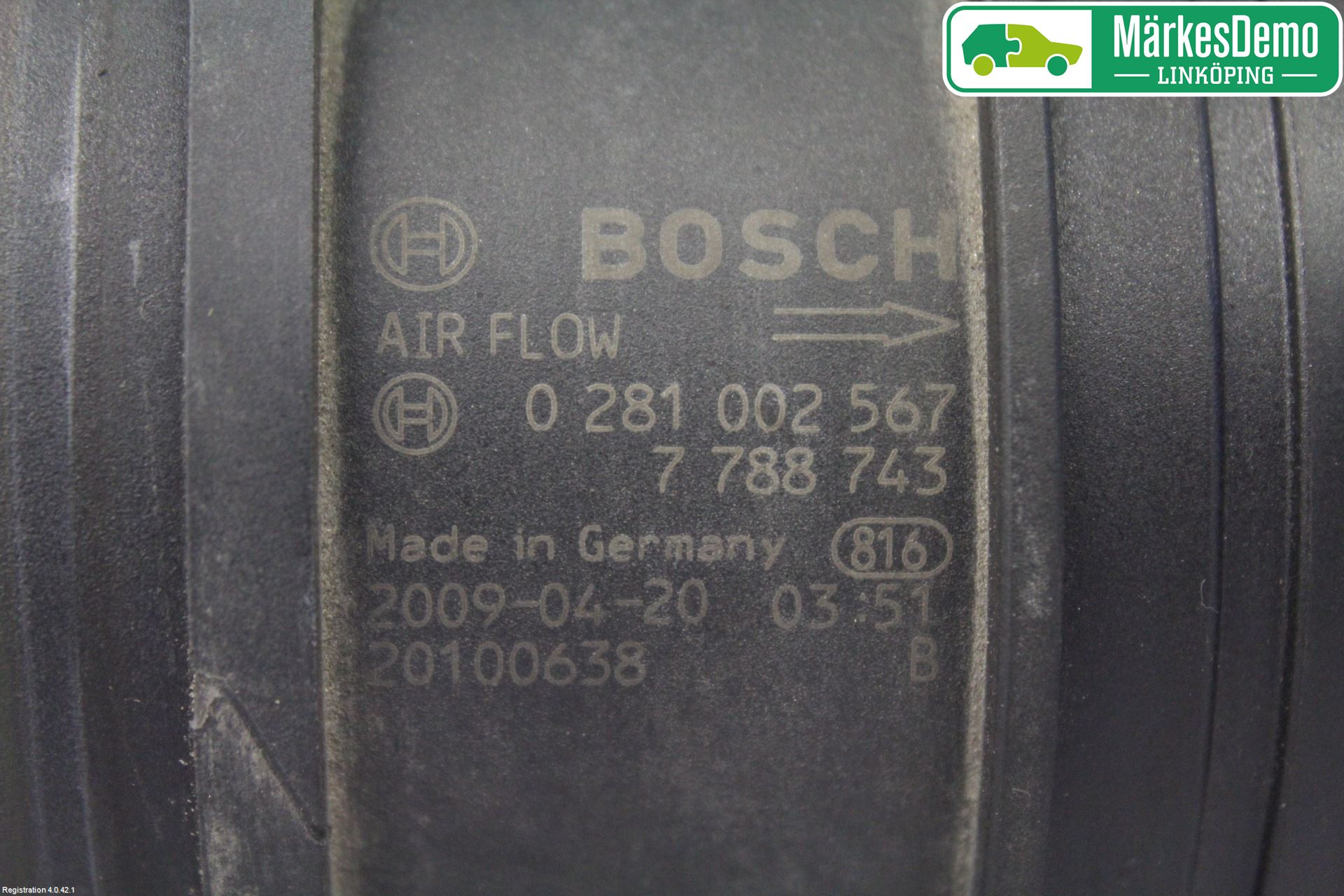 BMW 1 E87/81 5D/3D 03-11 Inns Luftmassemåler