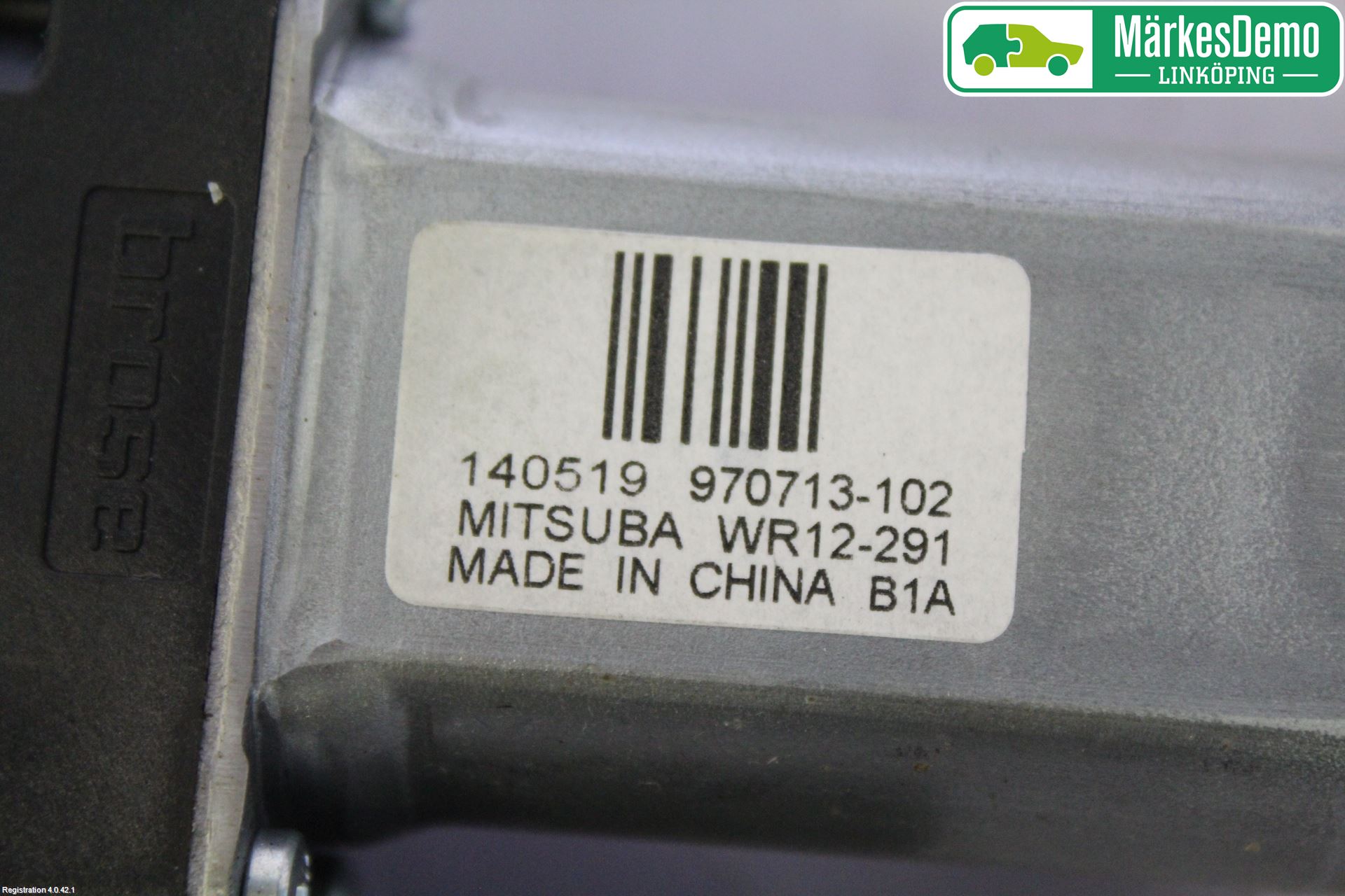 Volvo V70 14-16 Vindusheismotor