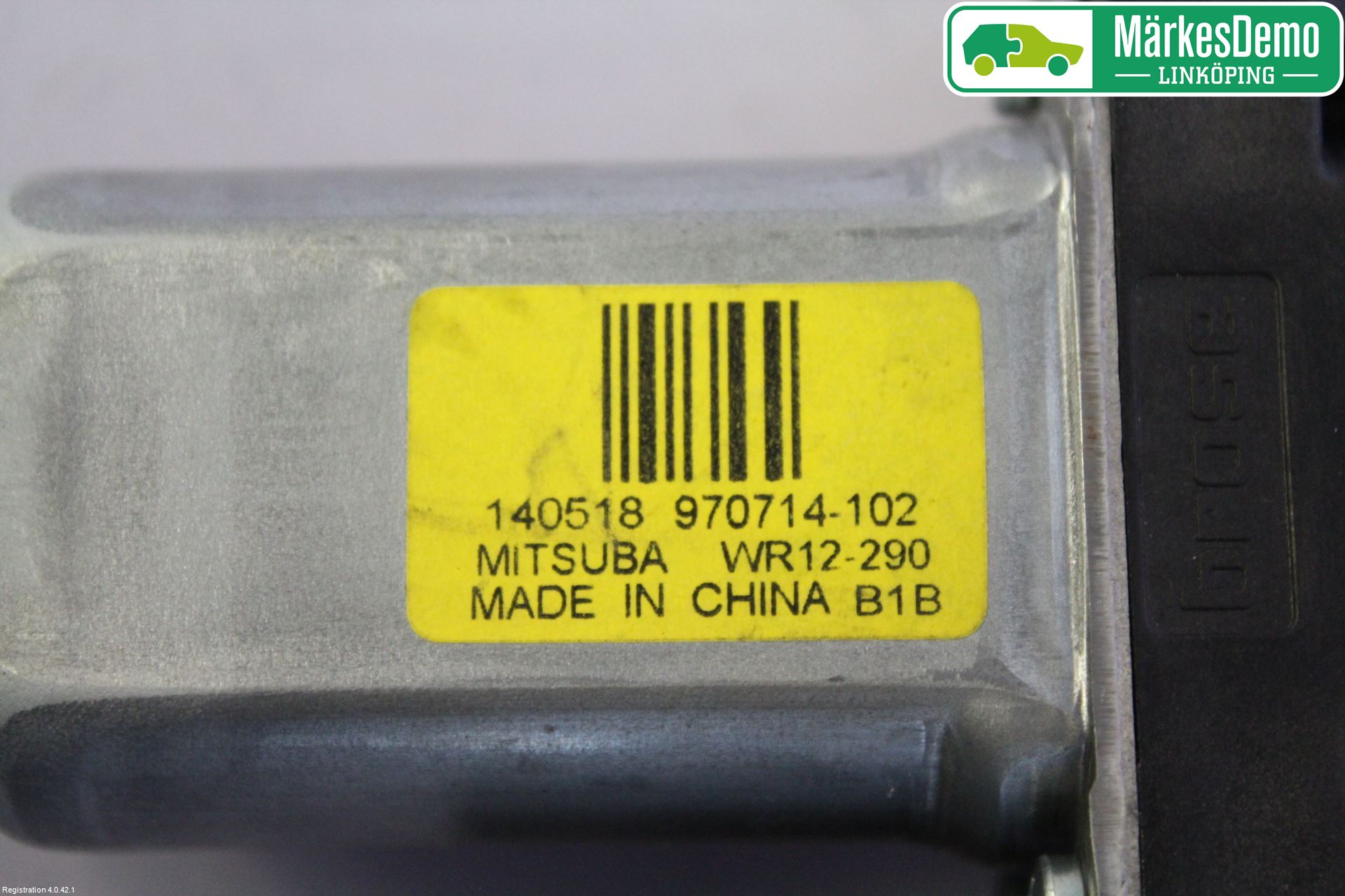 Volvo V70 14-16 Vindusheismotor