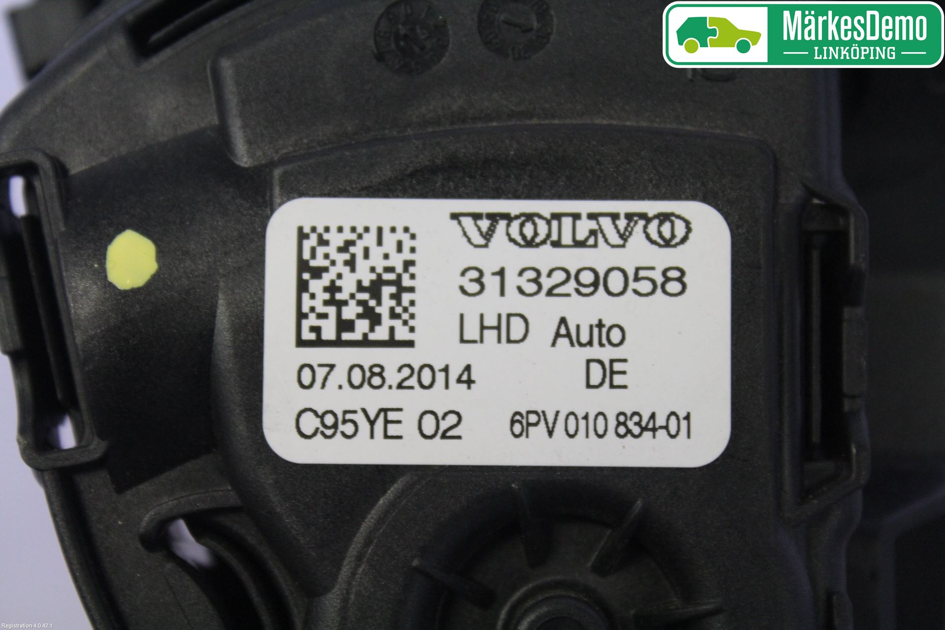 Volvo V70 14-16 Gasspedal