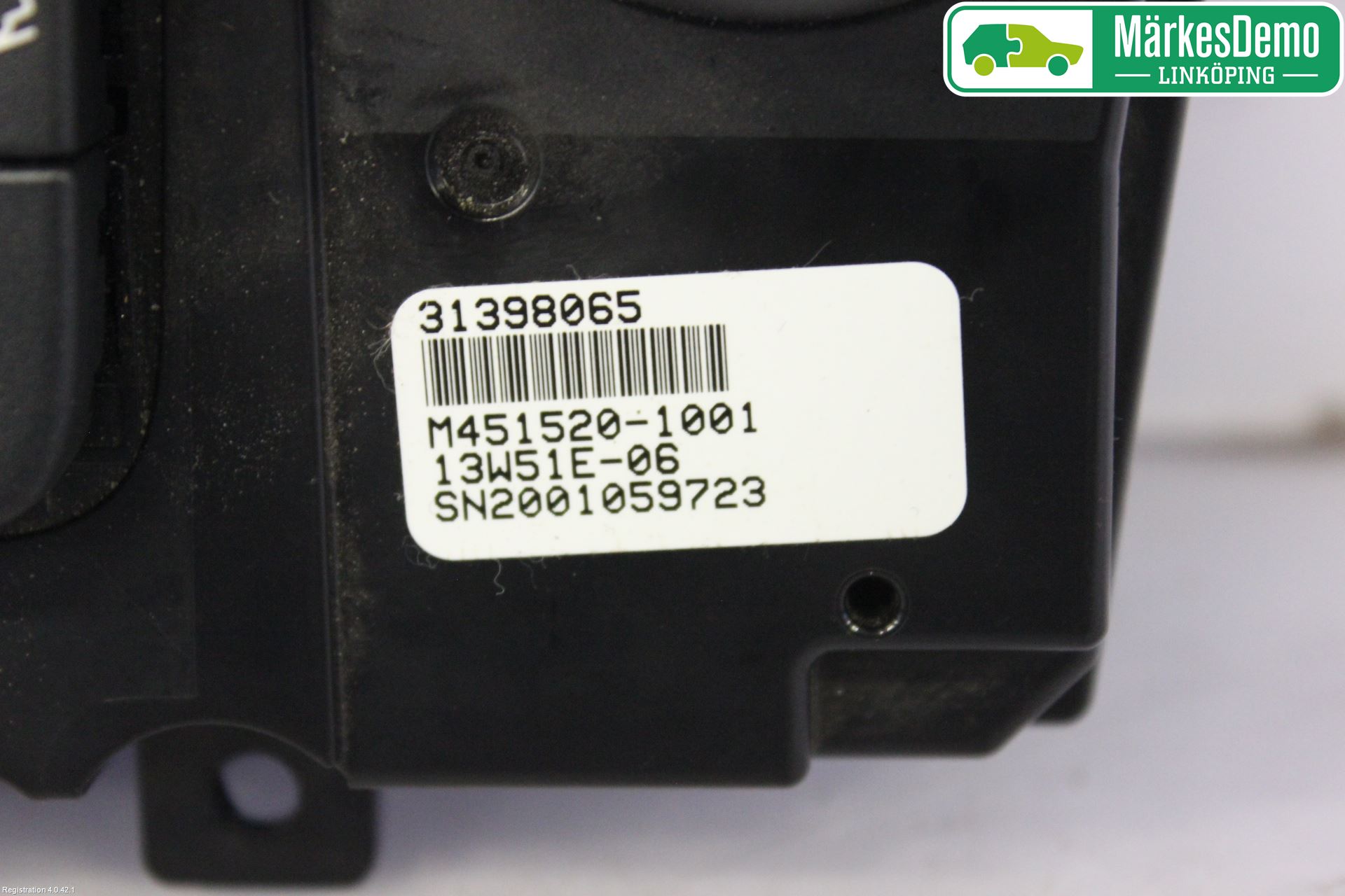 Volvo XC70 14-16 Varme Ac Betjening-Display