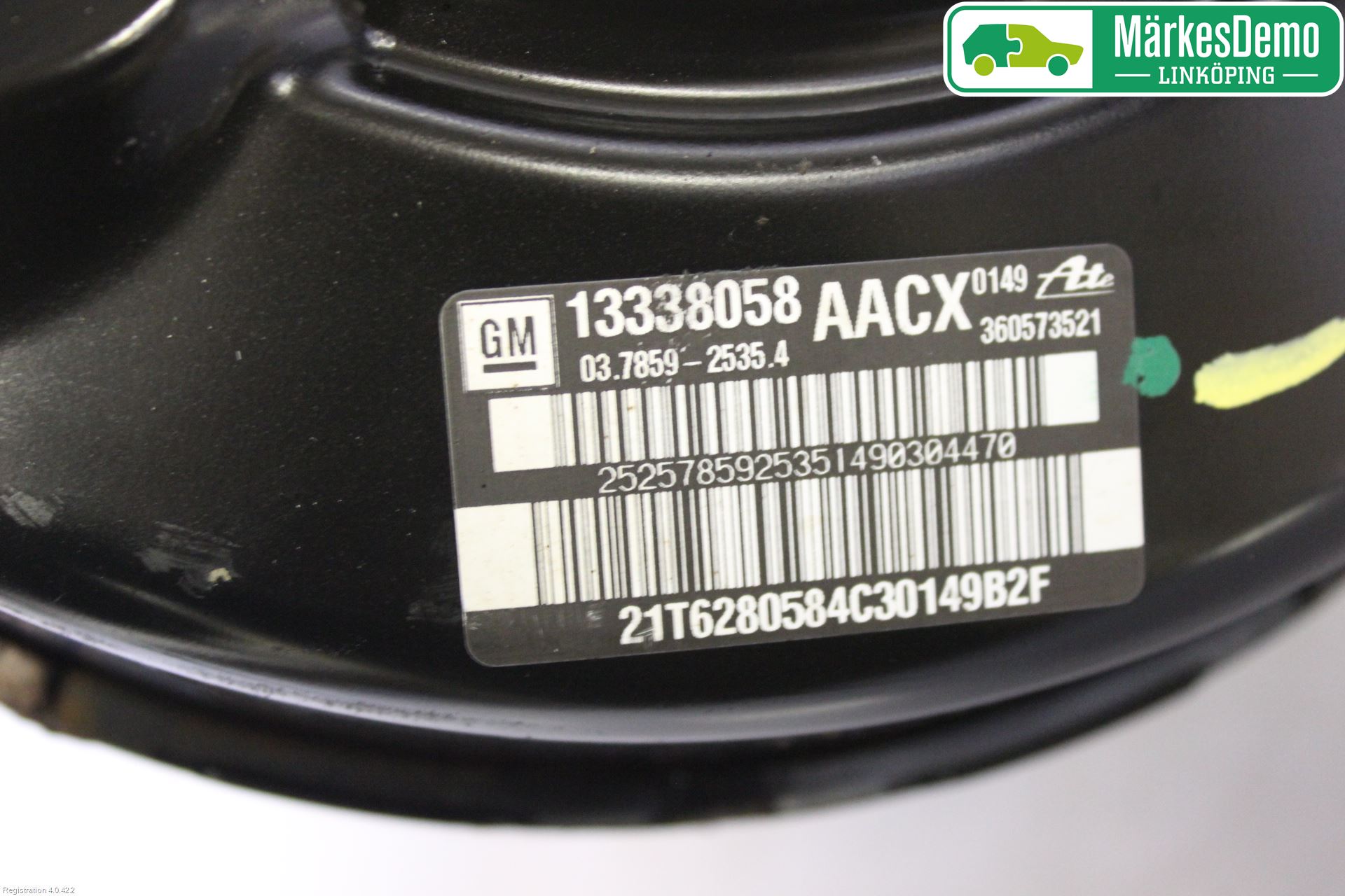 Opel ASTRA J 10-15 Bremseservo