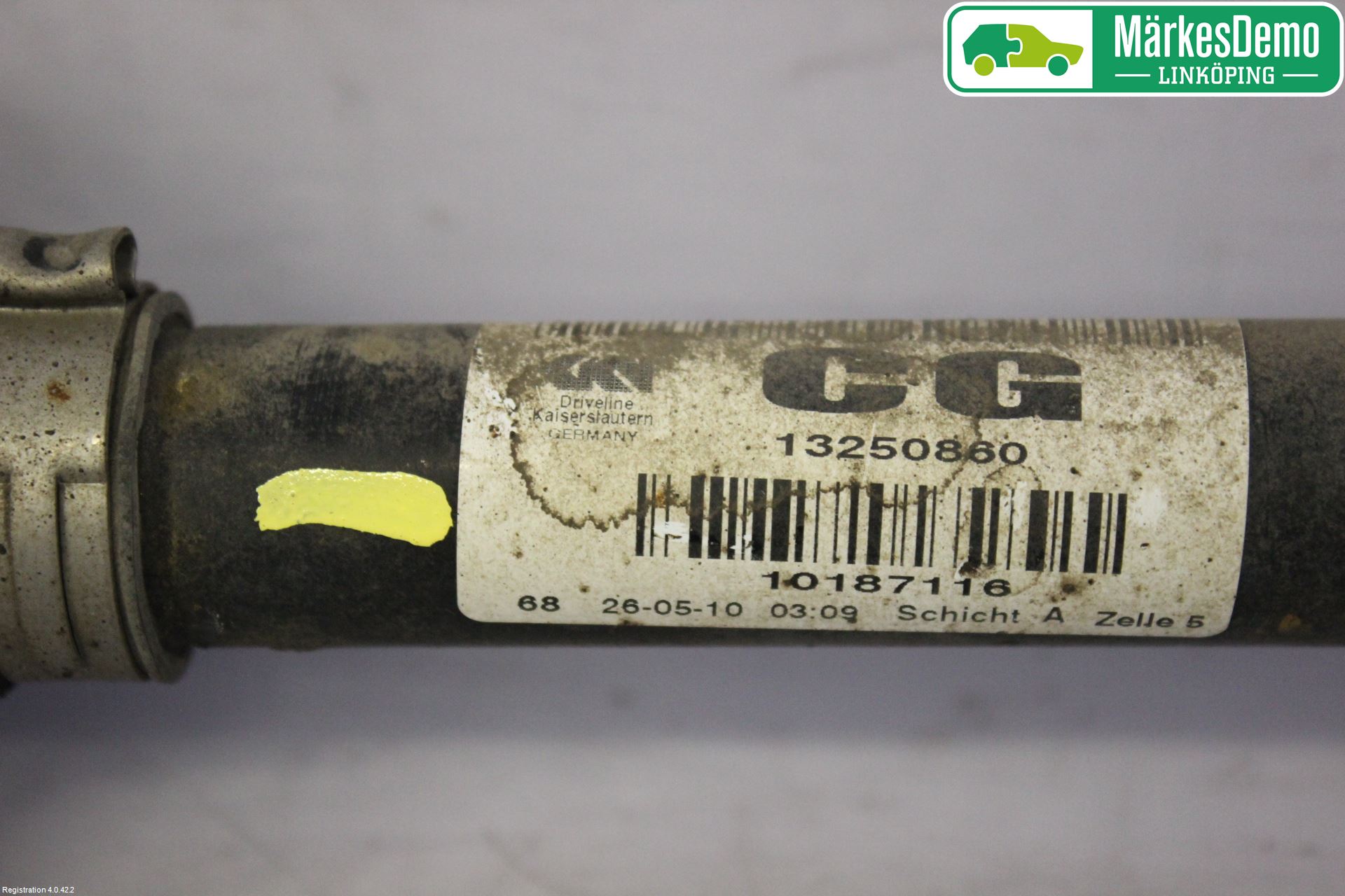 Opel ASTRA J 10-15 Drivaksel Foran Kompl Venstre