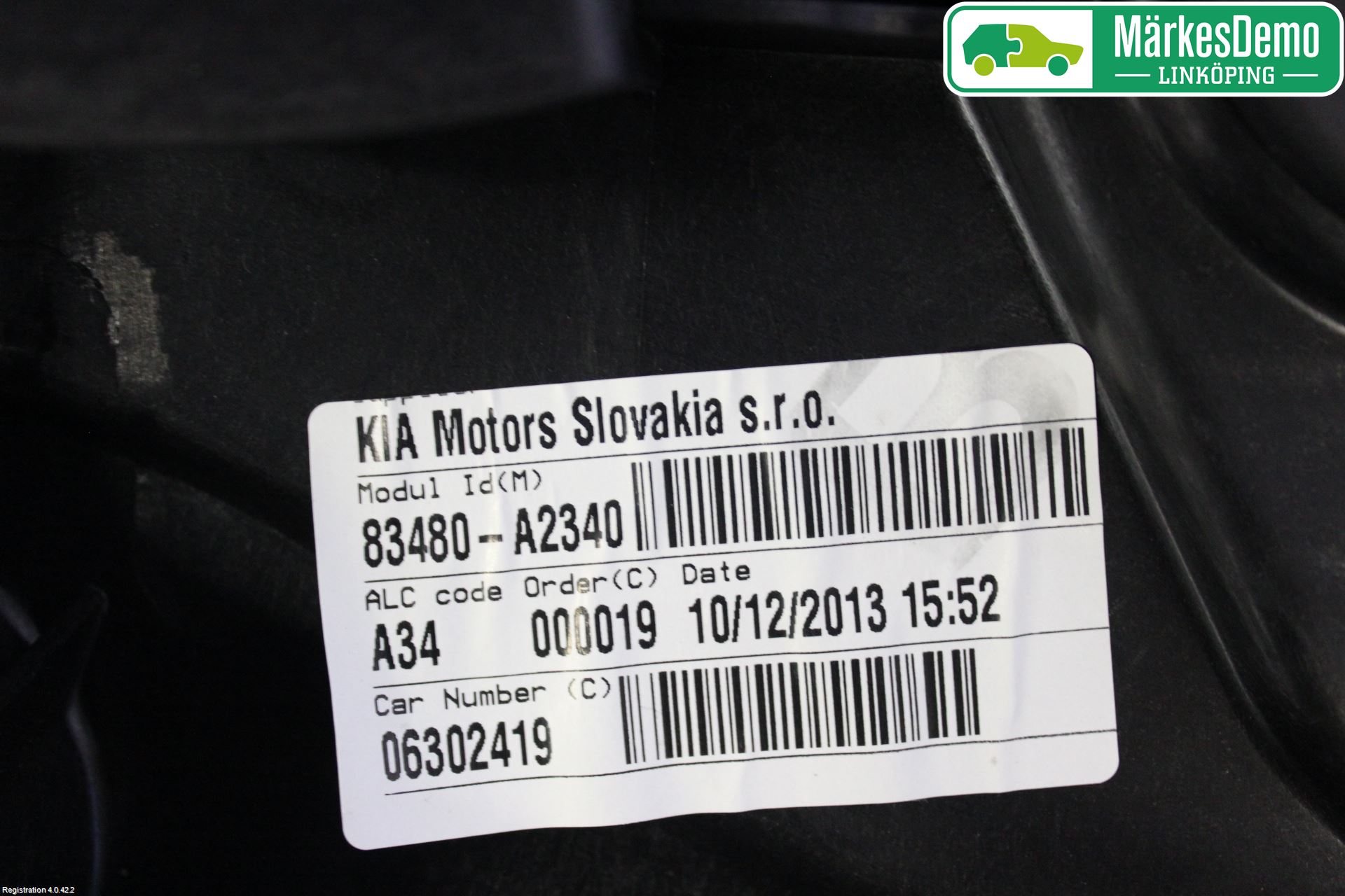 Kia CEED 12-18 Vindusheis