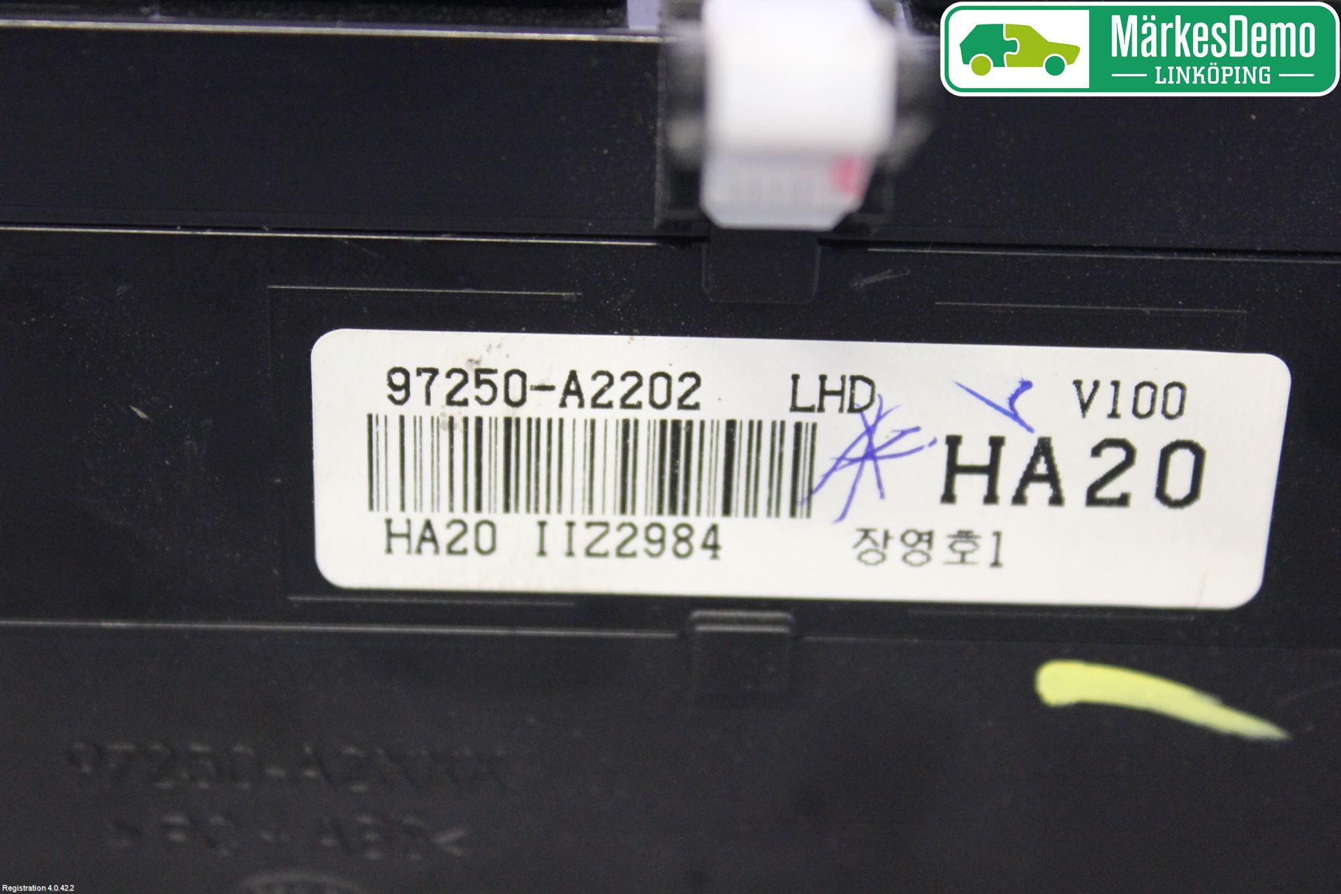 Kia CEED 12-18 Varme Ac Betjening-Display