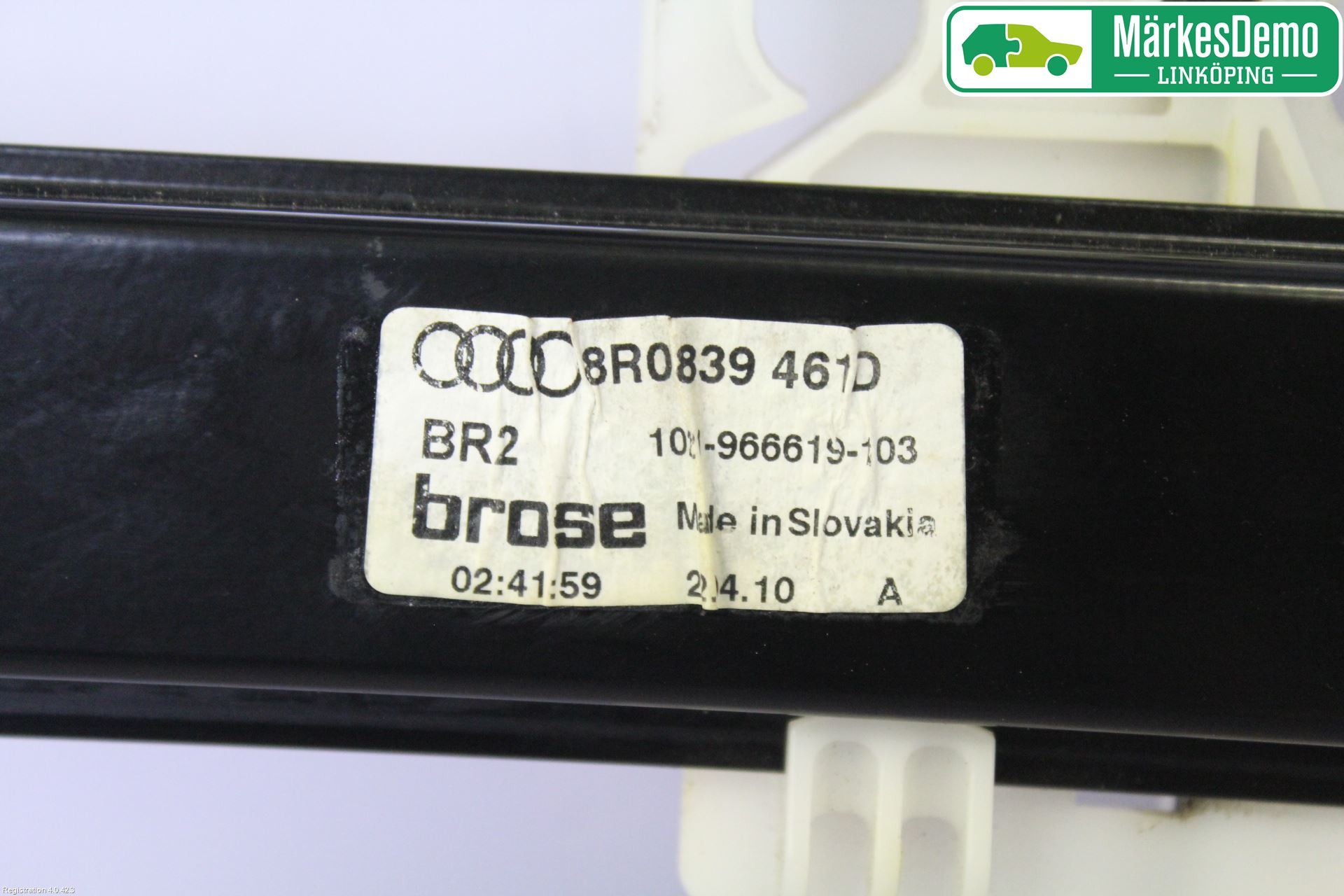 Audi Q5 09-16 Vindusheis