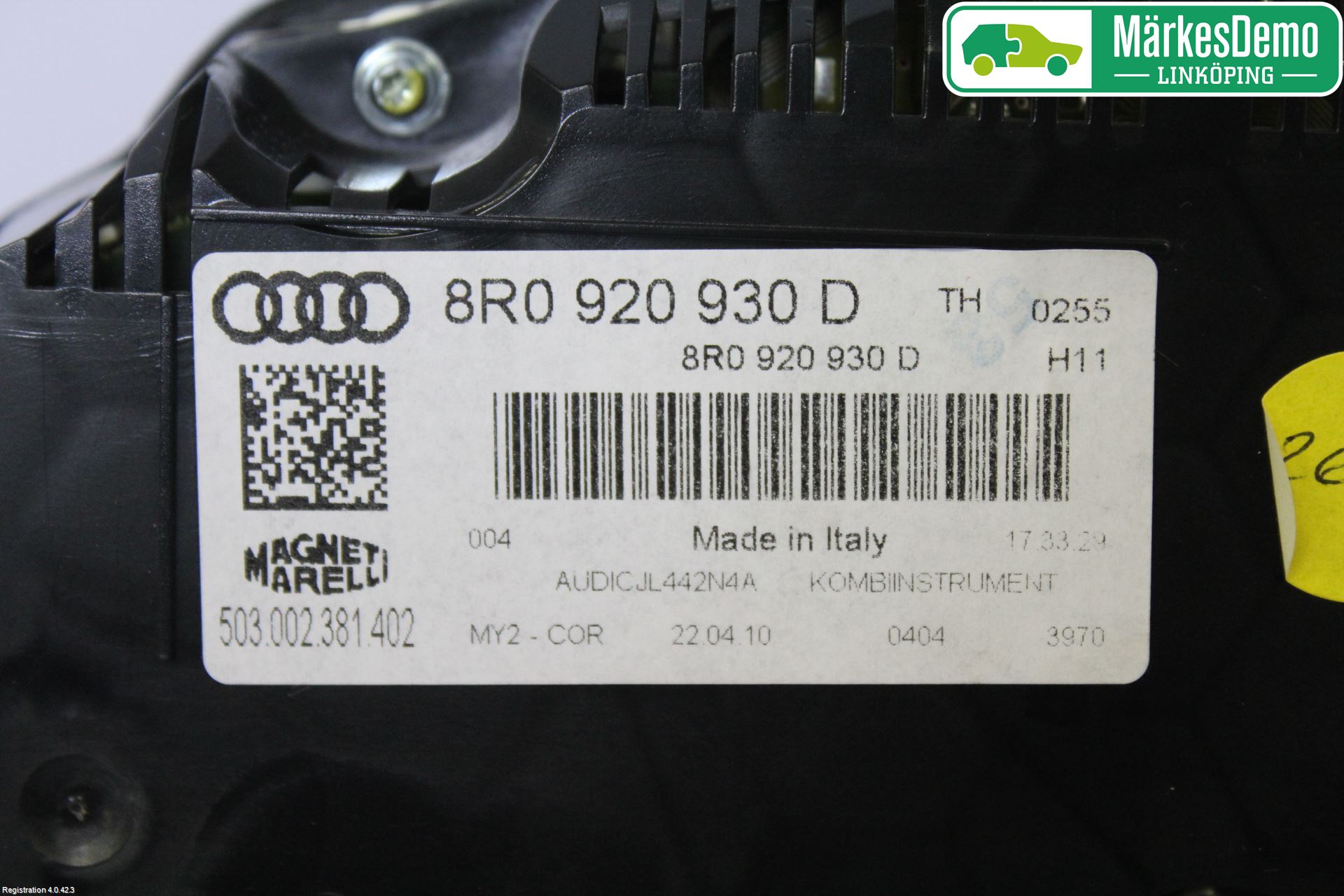 Audi Q5 09-16 Instr Kombinert