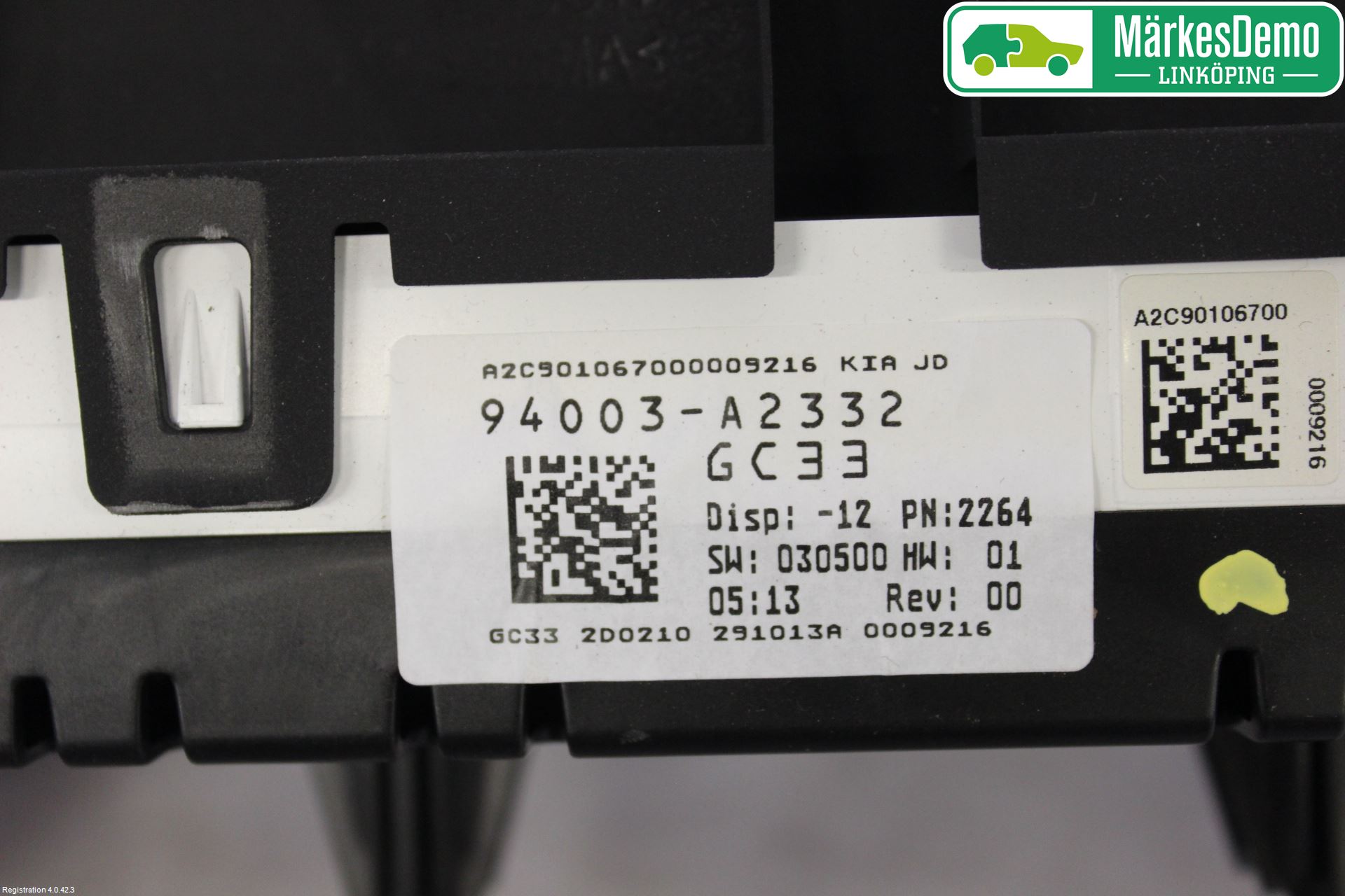 Kia CEED 12-18 Instr Kombinert