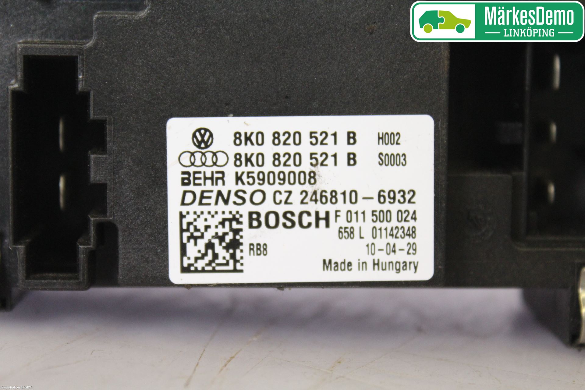 Audi Q5 09-16 Varmeapparat Viftemotstand