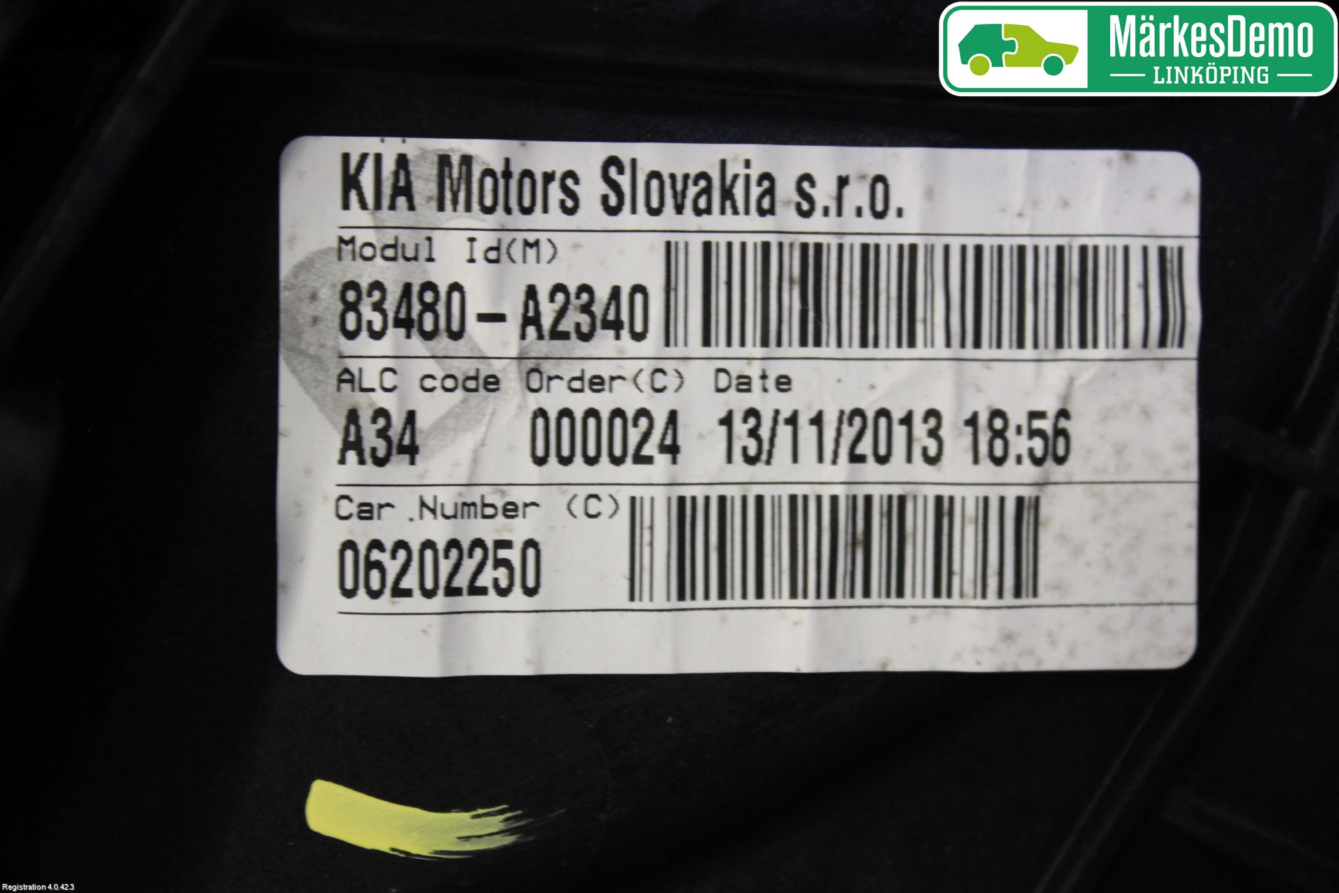 Kia CEED 12-18 Vindusheis