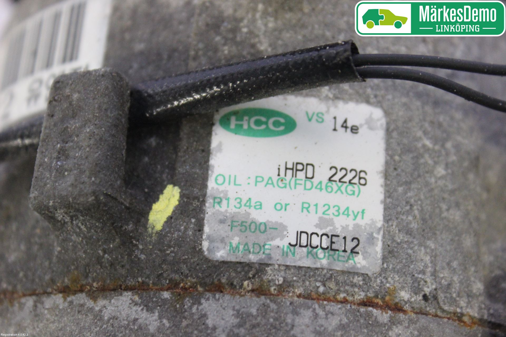 Kia CEED 12-18 Varme Ac Kompressor