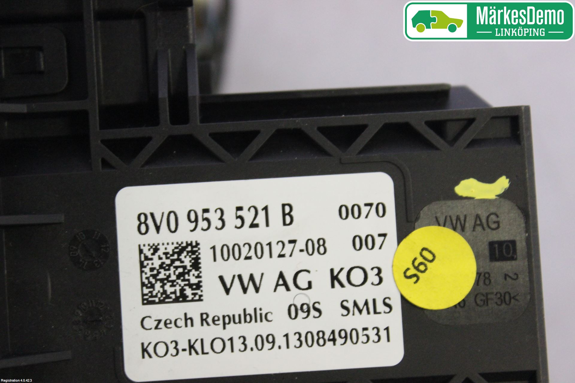 Audi A3/S3 8V 13-20 Bryter Ratt Kombi H Og V