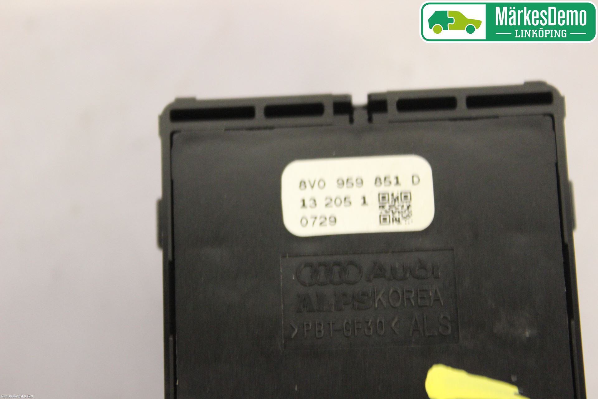 Audi A3/S3 8V 13-20 Bryter Vindusheis