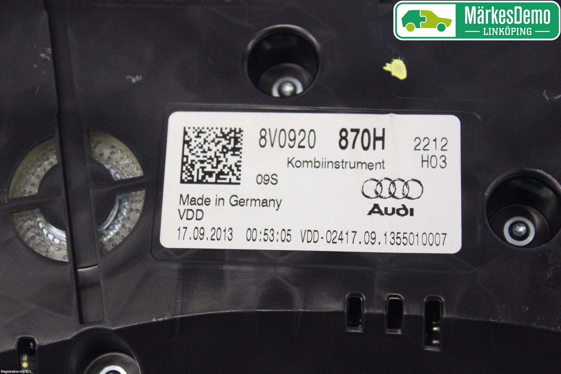 Audi A3/S3 8V 13-20 Instr Kombinert