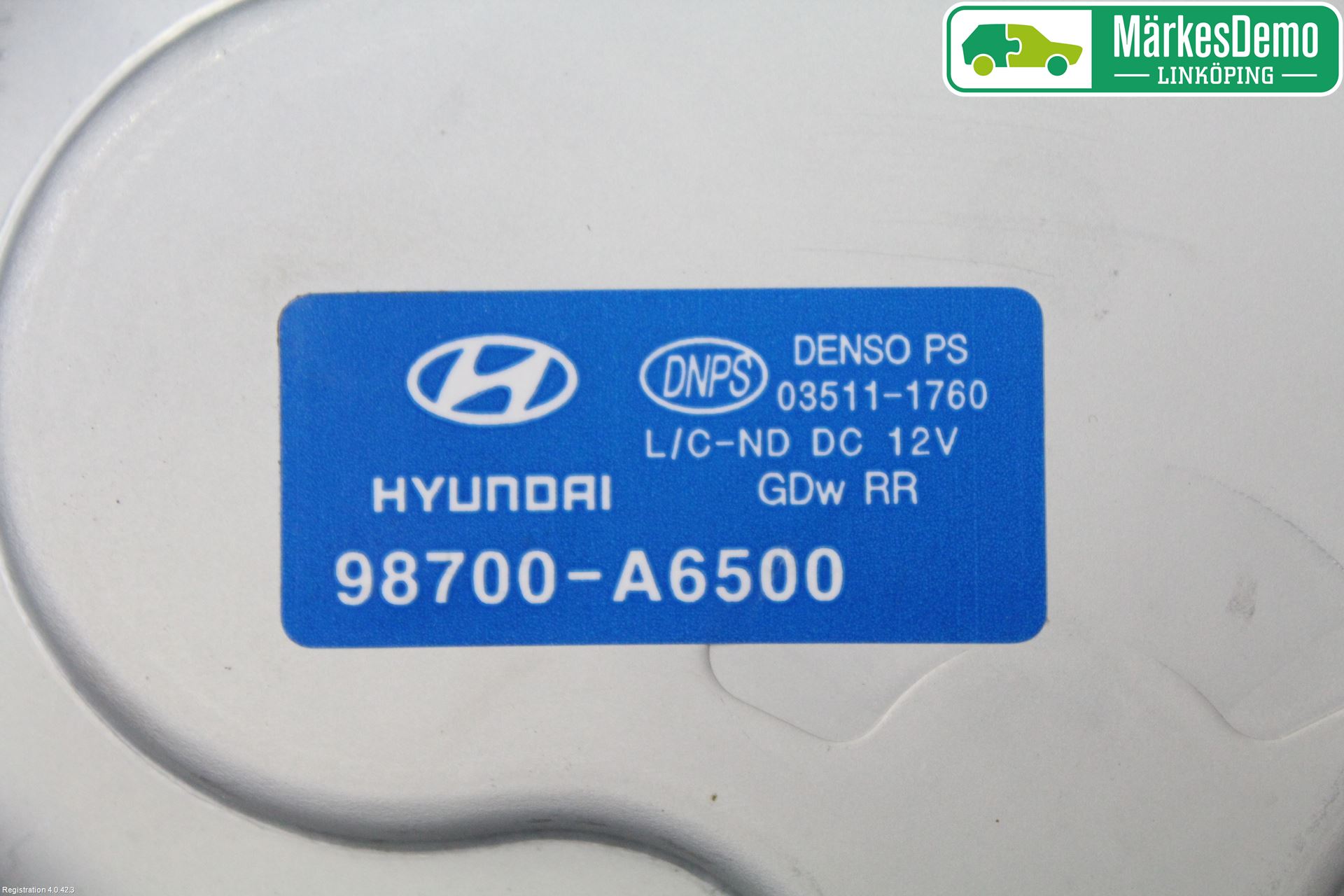 Hyundai i30 GD 13-17 Viskermotor Bakluke