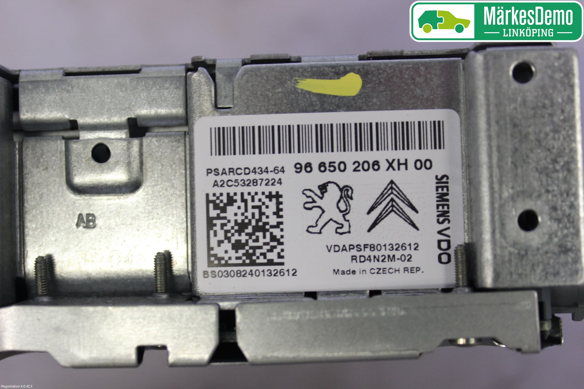 Peugeot 308 08-13 Stereo Radio Med Cd