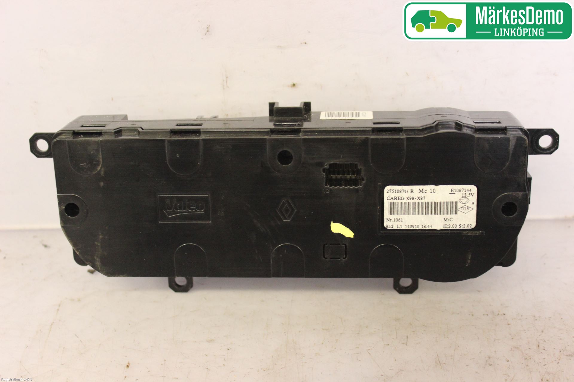 Renault CLIO IV 12-16 Varme Ac Betjening-Display