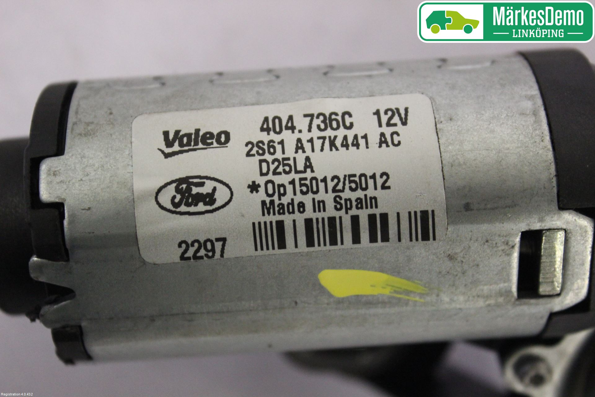 Ford FIESTA     06-08 Viskermotor Bakluke
