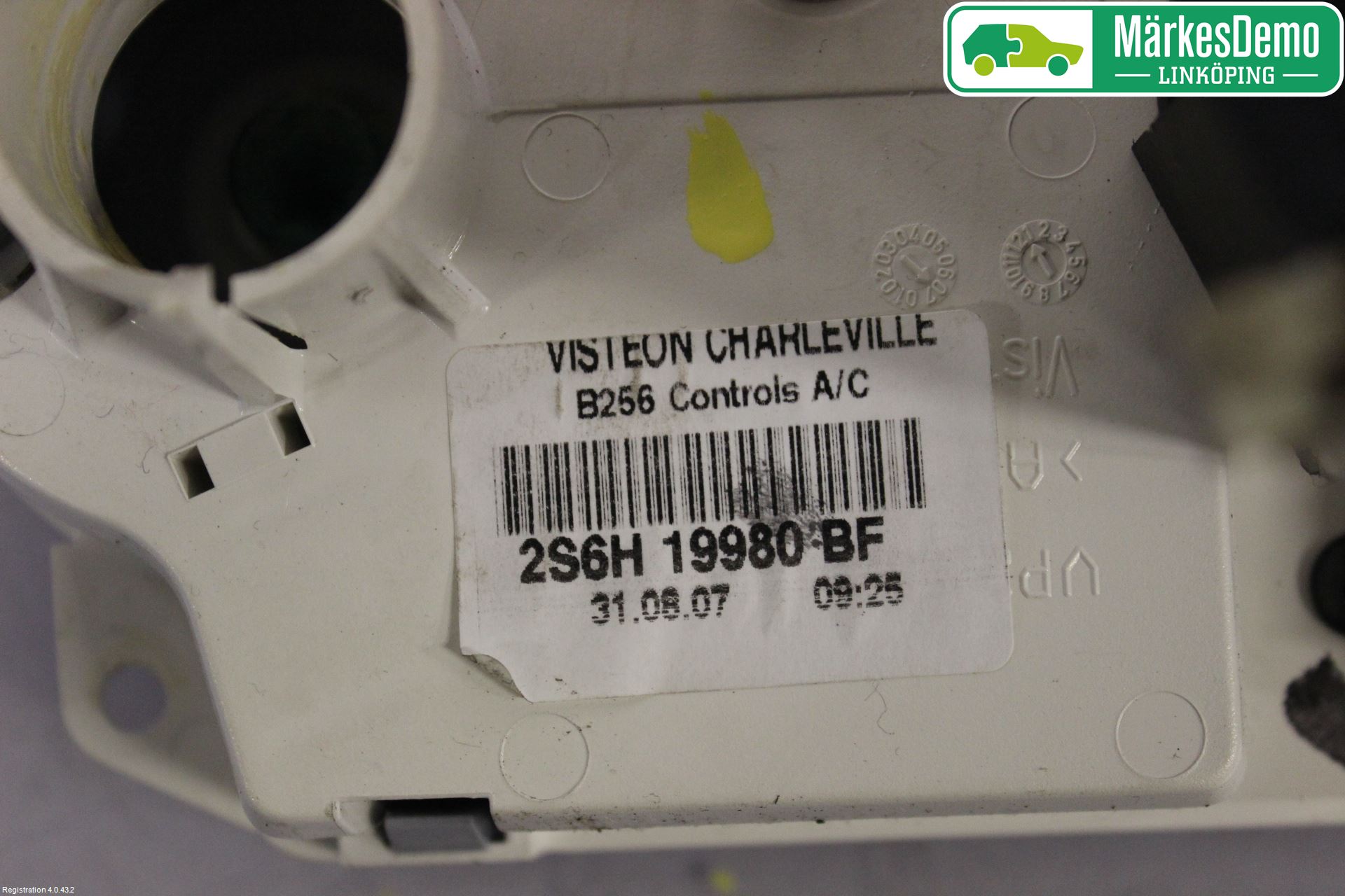 Ford FIESTA     06-08 Varmeapparat Panel(Regulering)