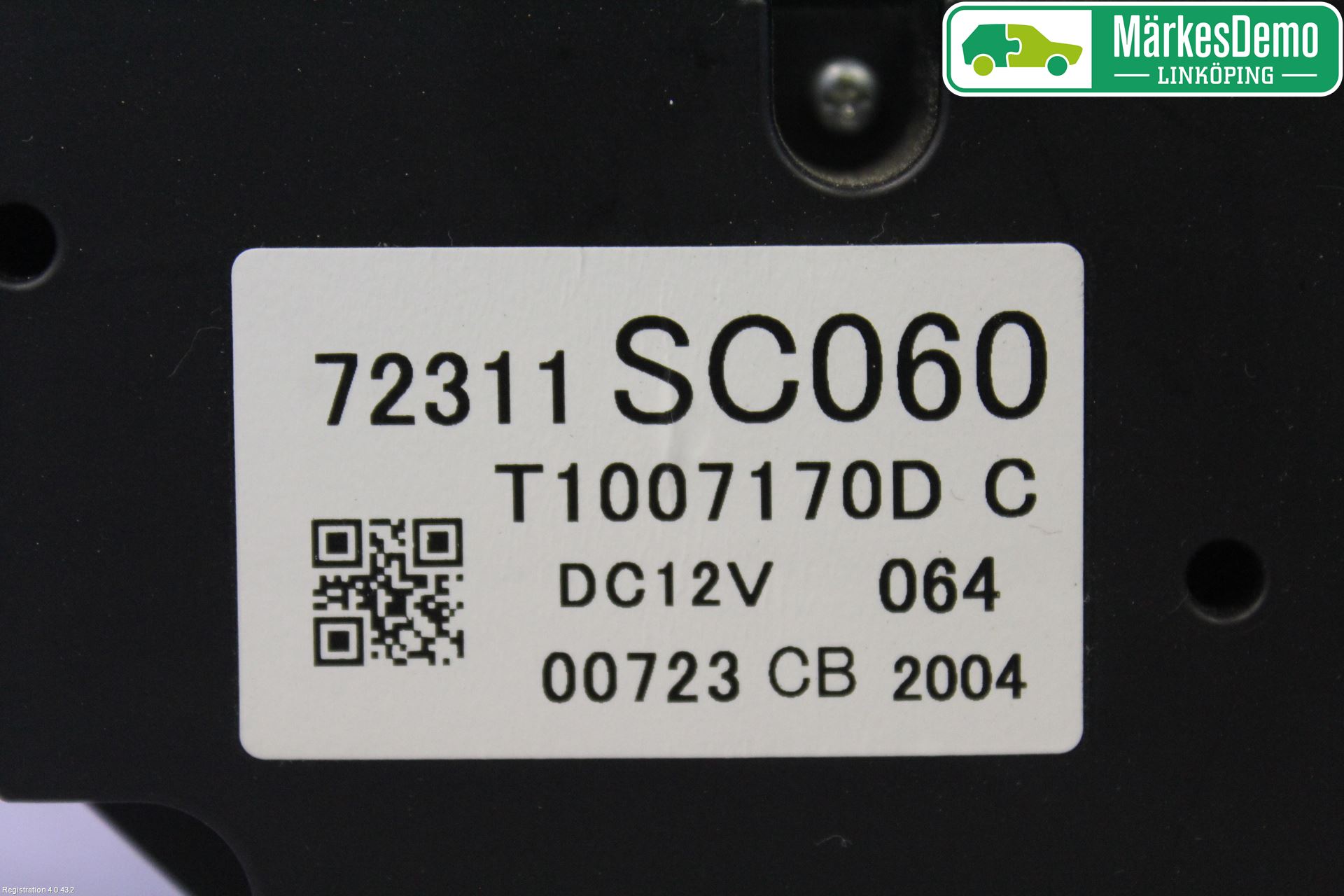 Subaru FORESTER SH  08-13 Varme Ac Betjening-Display