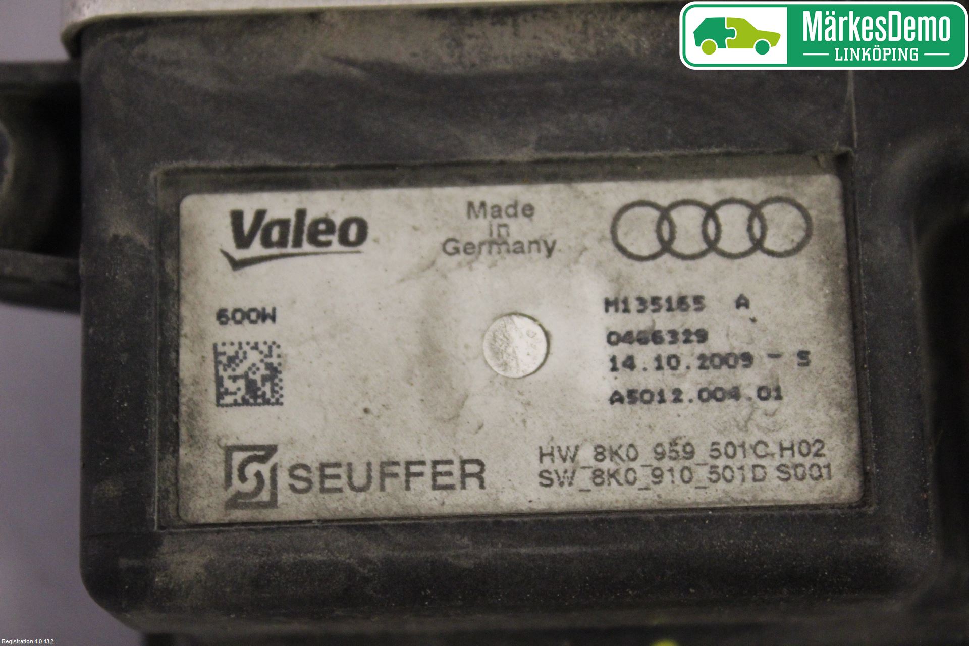 Audi A5 07-16 Rele Kjølevifte