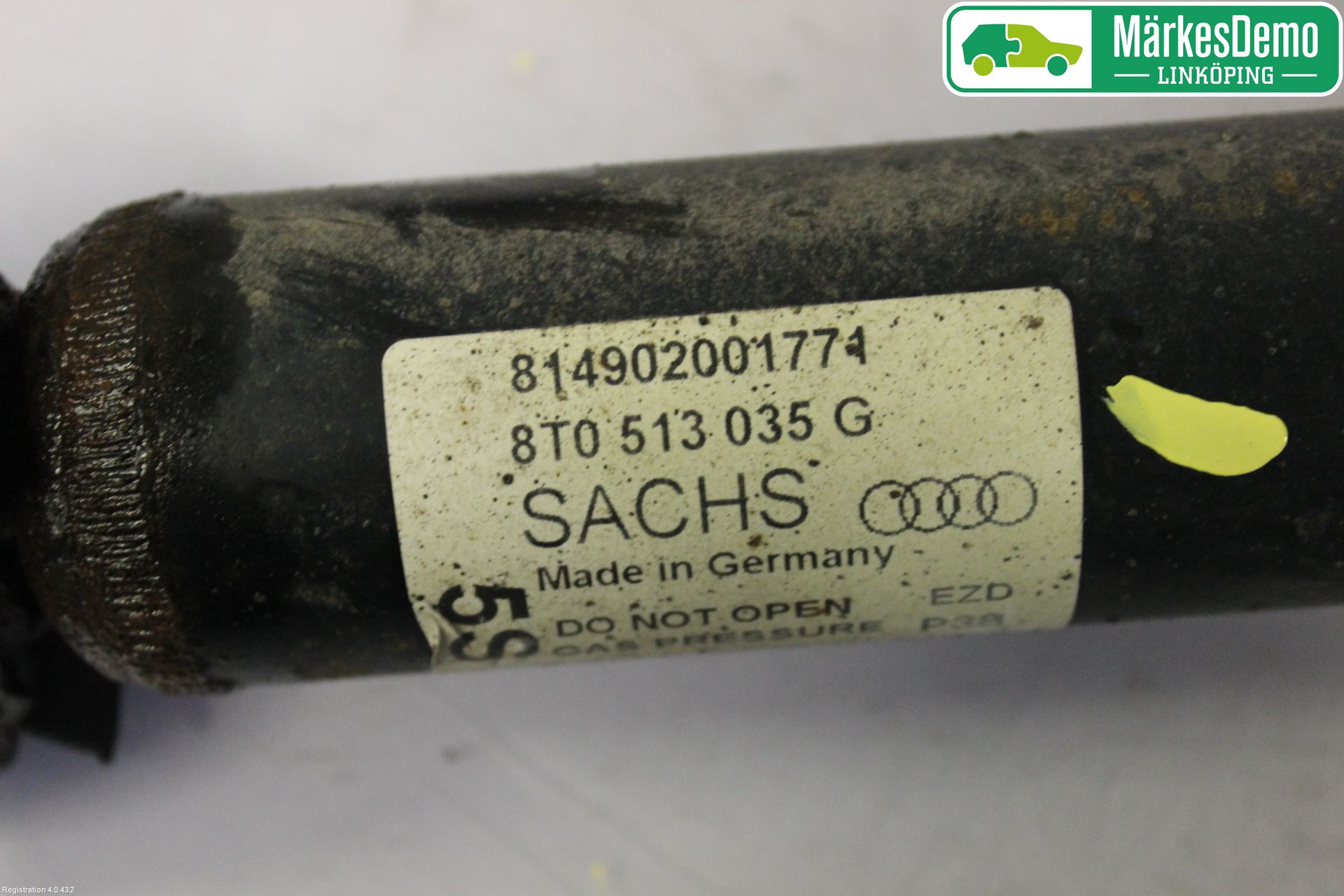 Audi A5 07-16 Støtdemper Bak