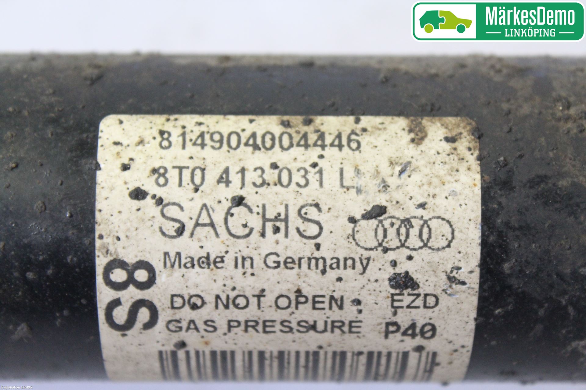 Audi A5 07-16 Fjærbein Foran Venstre