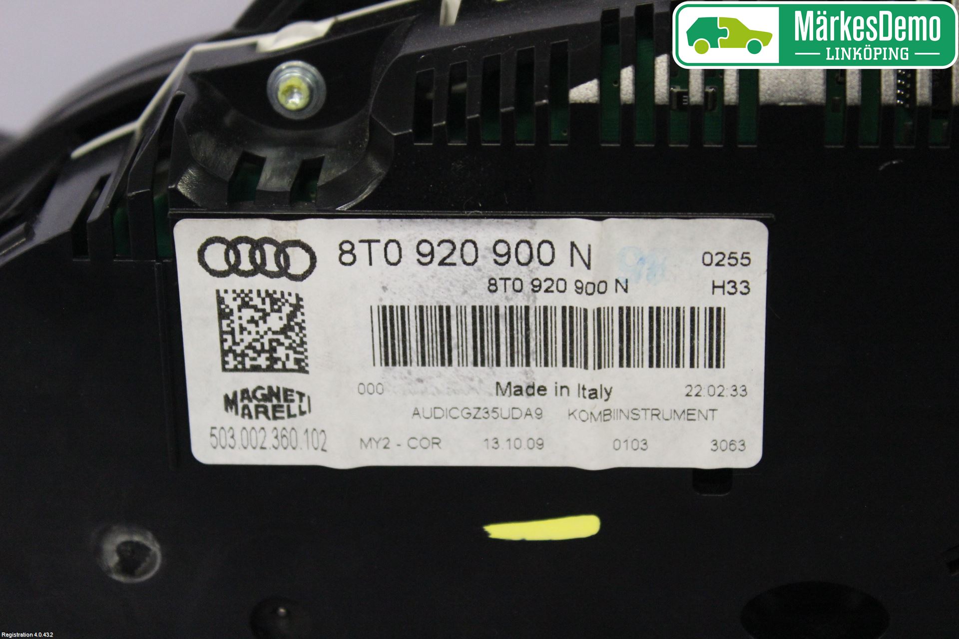 Audi A5 07-16 Instr Kombinert